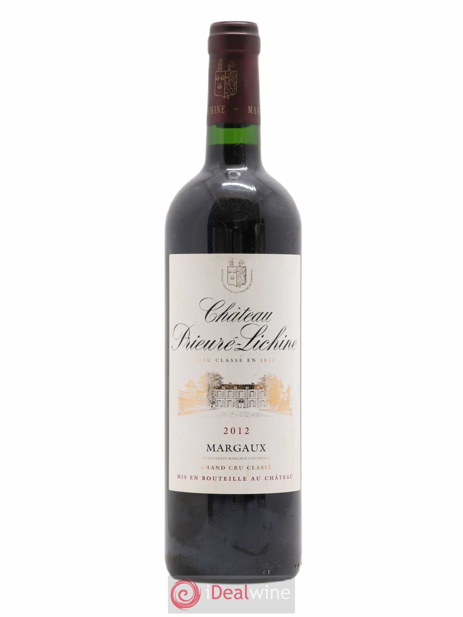 Château Prieuré Lichine 4ème Grand Cru Classé 2012 - Lot de 1 bouteille - 0