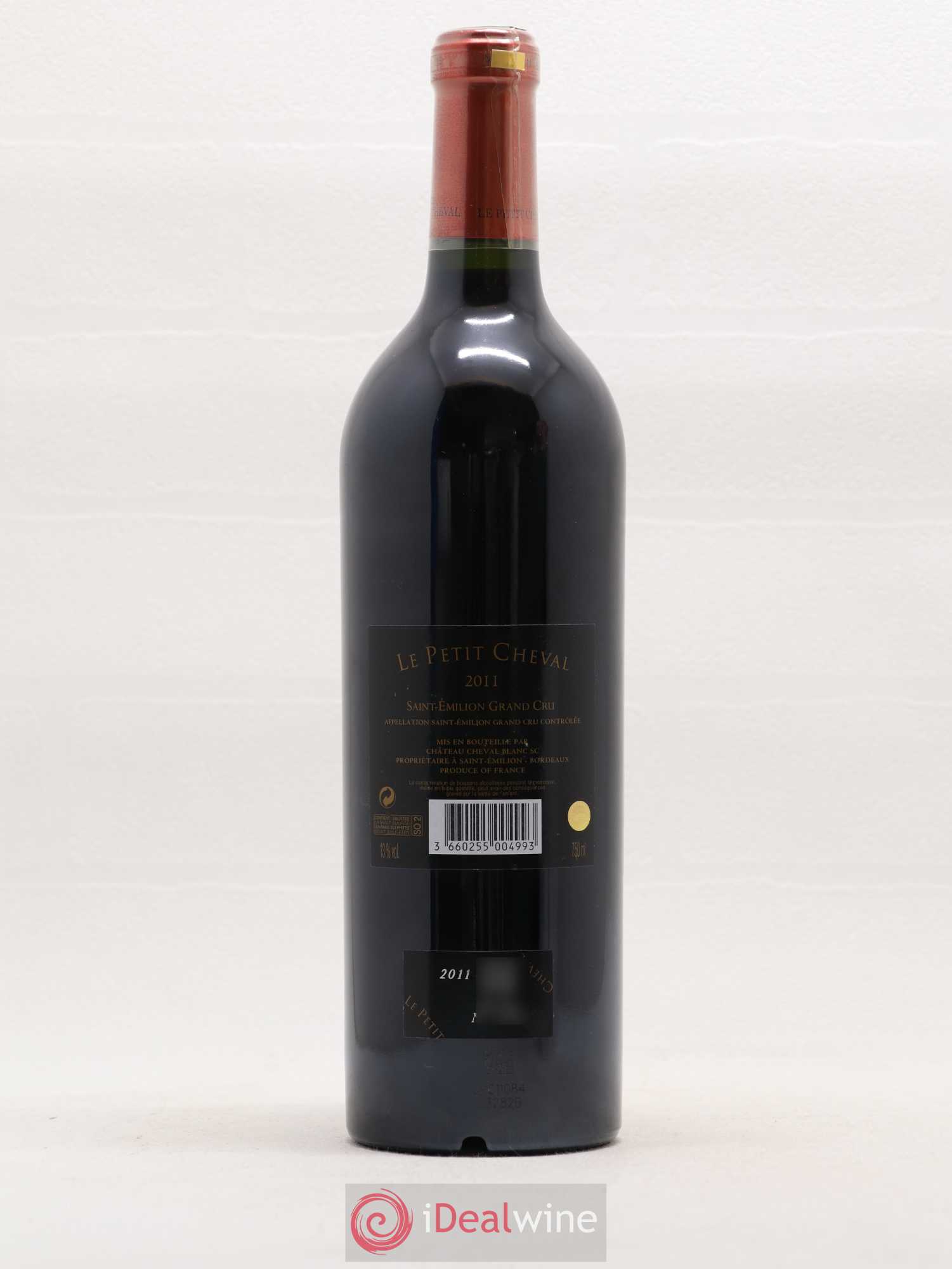 Le Petit Cheval Second Vin 2011 - Lot de 1 bouteille - 1