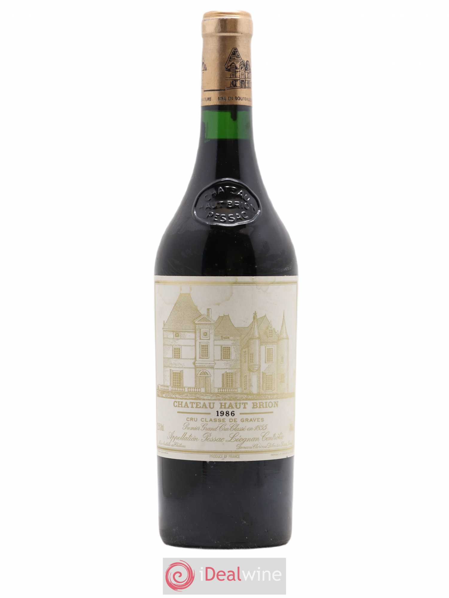 Château Haut Brion 1er Grand Cru Classé 1986 - Lot de 1 bouteille - 0
