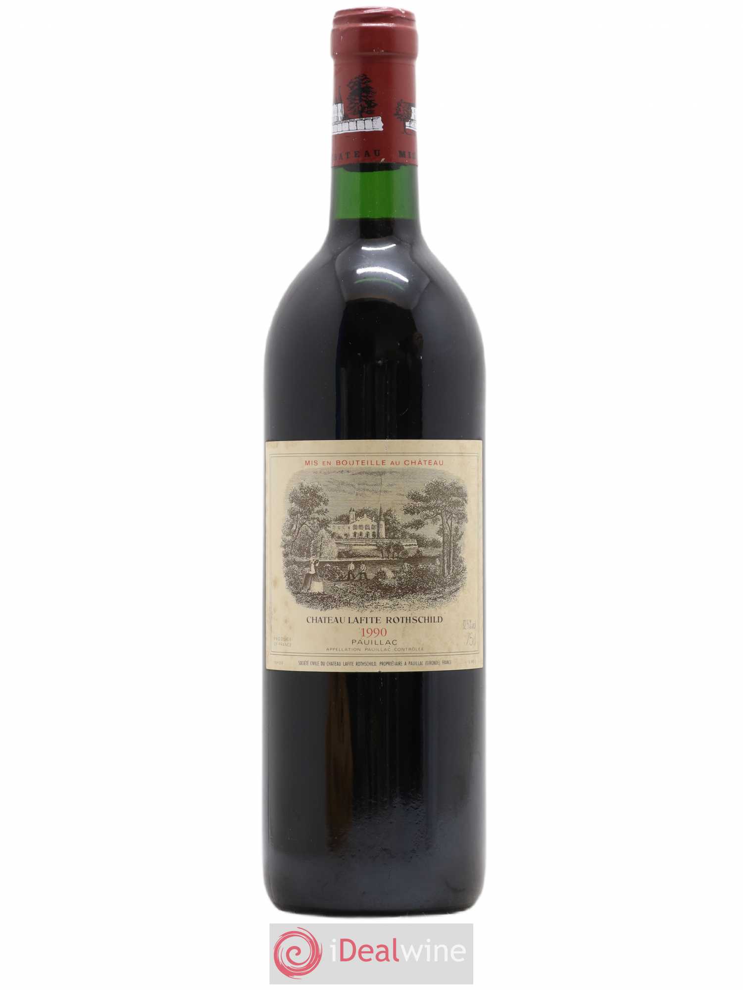 Château Lafite Rothschild 1er Grand Cru Classé 1990 - Lot de 1 bouteille - 0