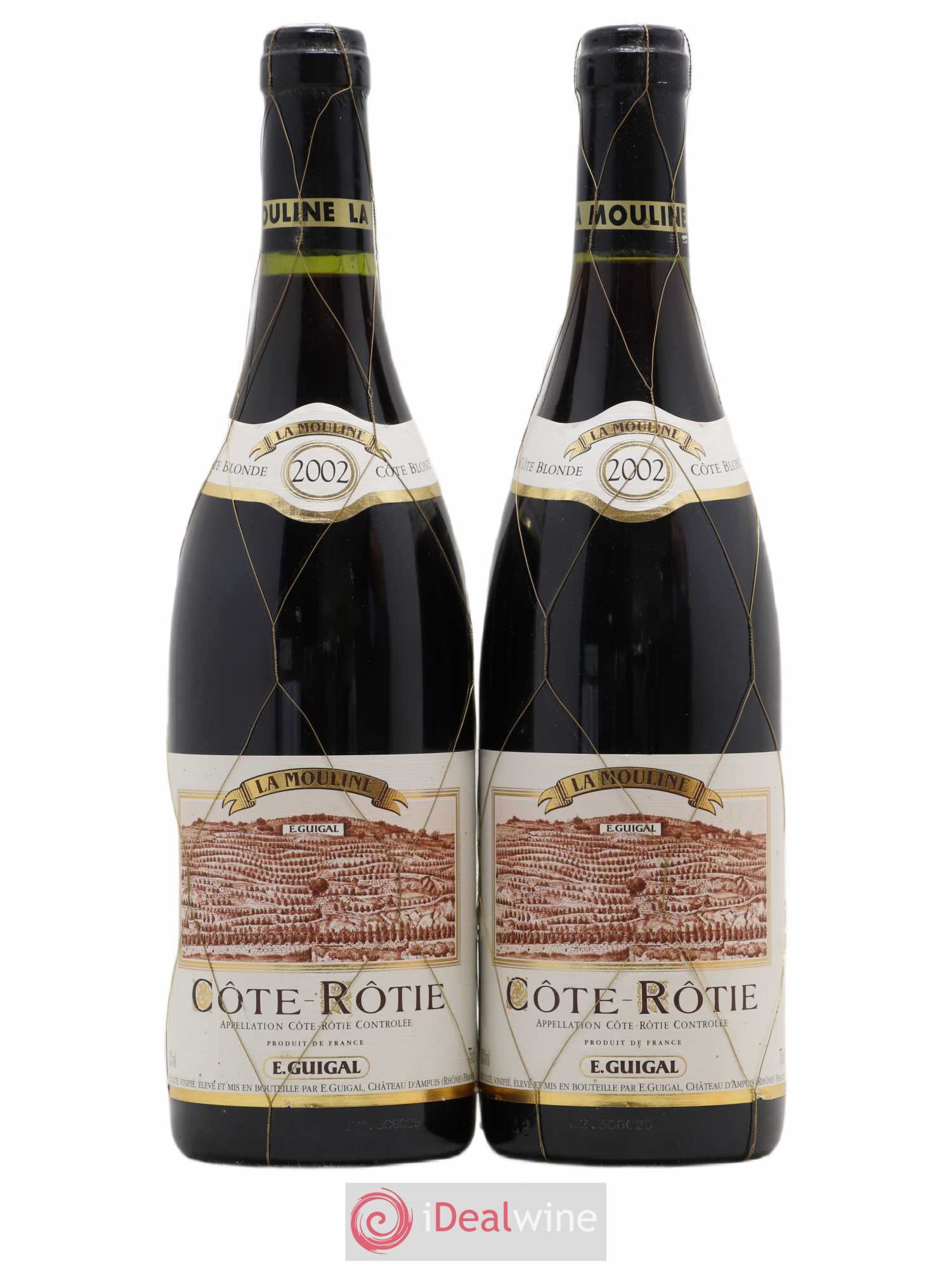Côte-Rôtie La Mouline Guigal 2002 - Lot de 2 bouteilles - 0