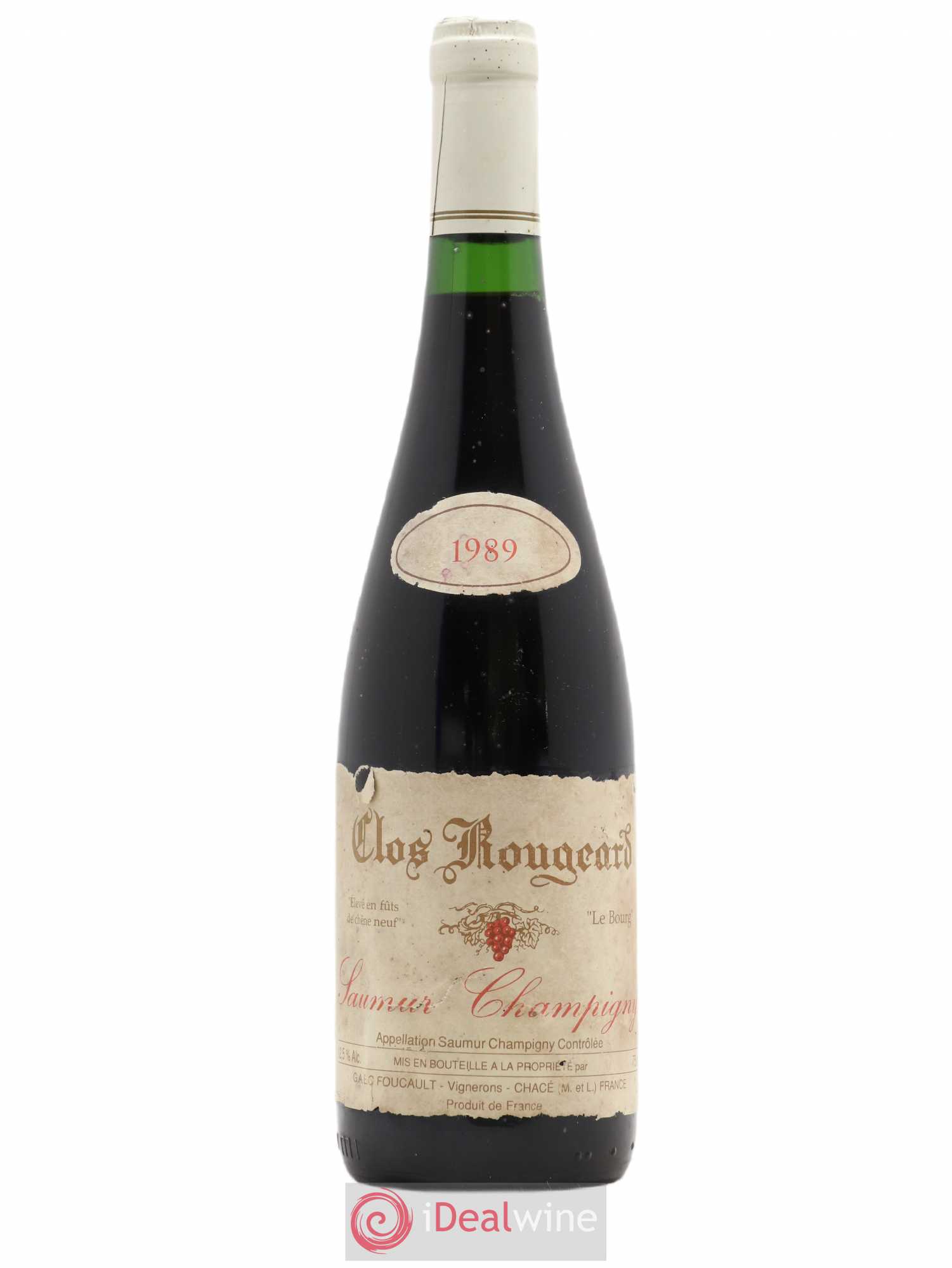 Saumur-Champigny Le Bourg Clos Rougeard 1989 - Lot de 1 bouteille - 0