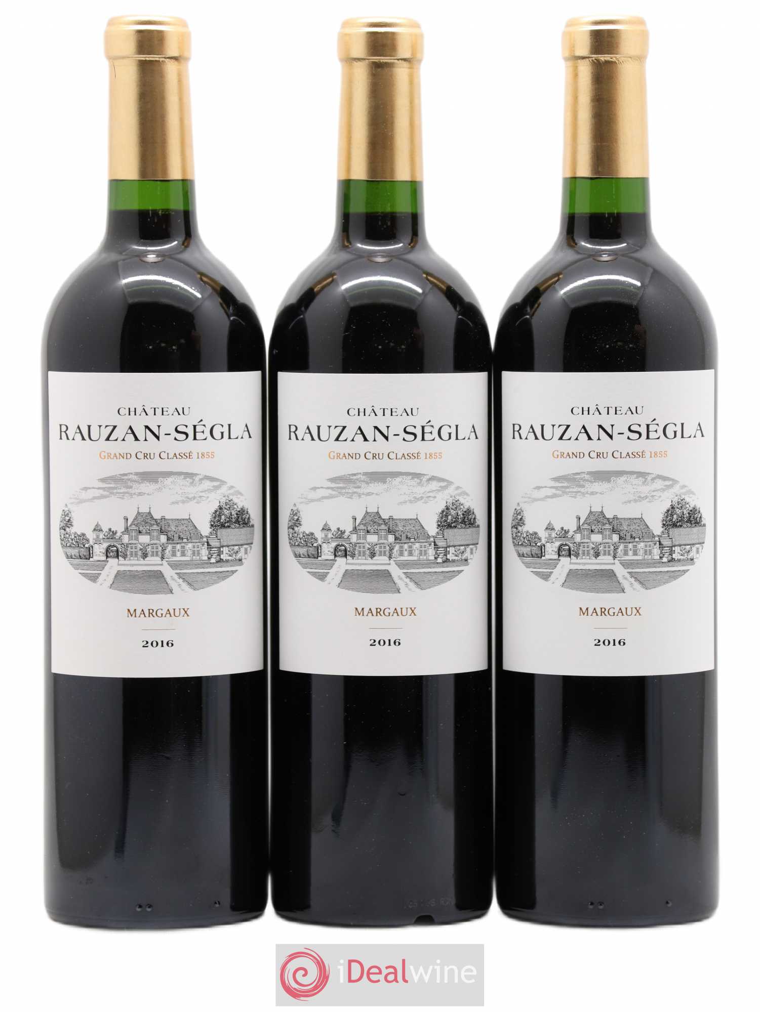 Château Rauzan Ségla Grand Cru Classé 2016 - Lot de 3 bouteilles - 0