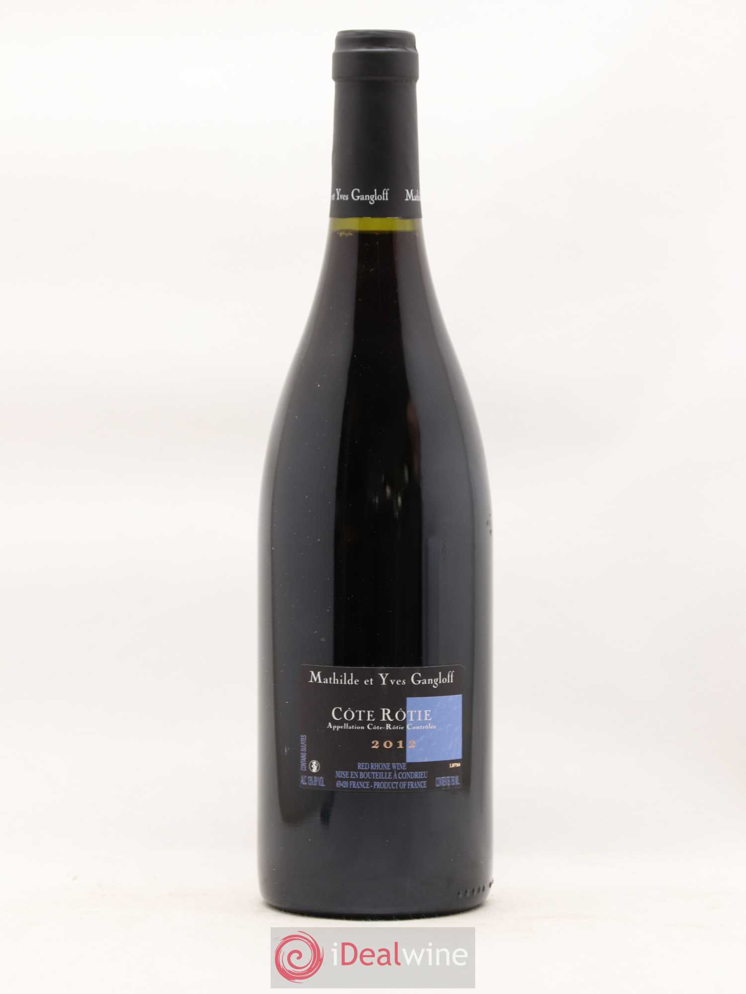 Côte-Rôtie La Barbarine Gangloff (Domaine) 2012 - Lot de 1 bouteille - 1