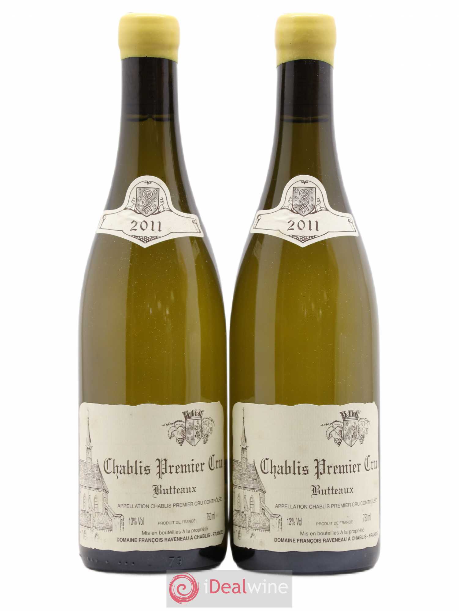 Chablis 1er Cru Butteaux Raveneau (Domaine) 2011 - Lot de 2 bouteilles - 0