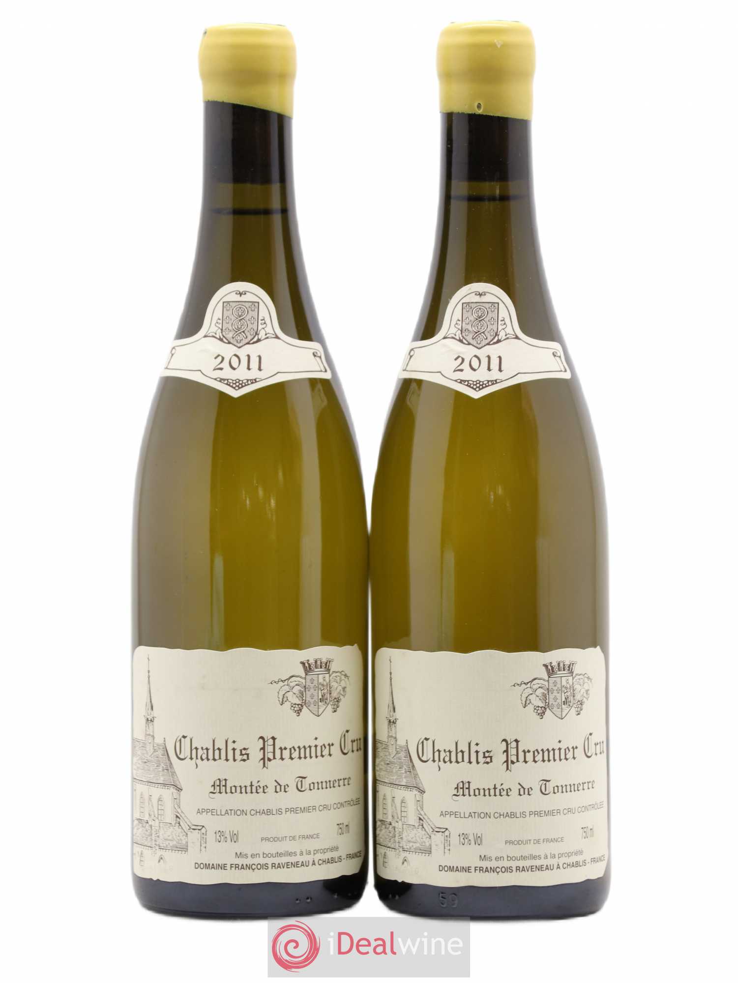 Chablis 1er Cru Montée de Tonnerre Raveneau (Domaine) 2011 - Lot de 2 bouteilles - 0