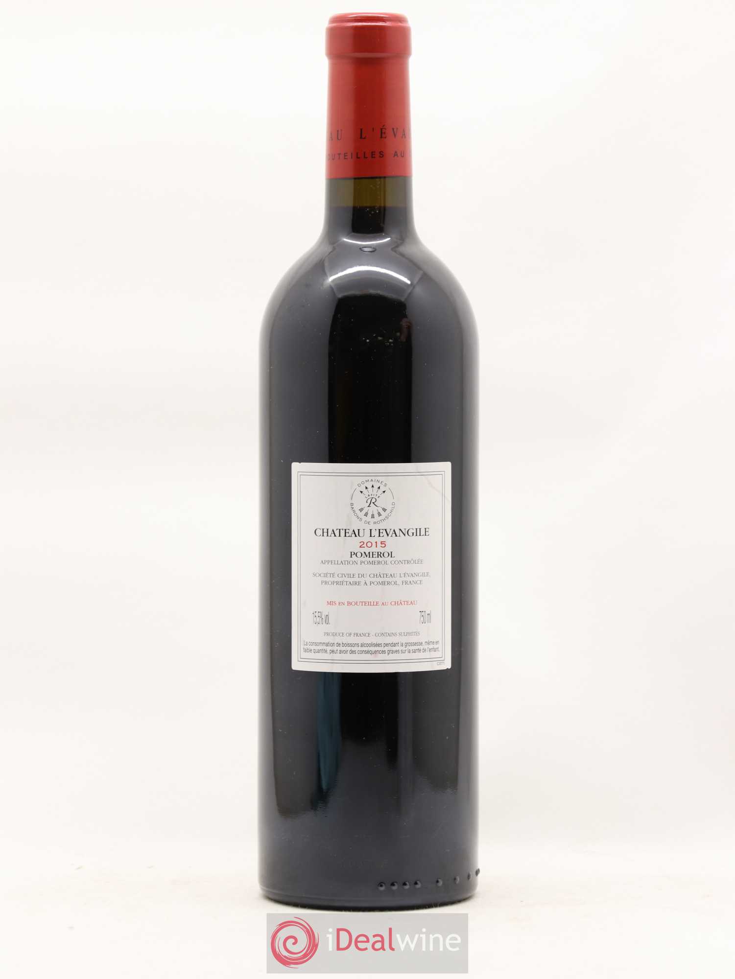 Château l' Évangile 2015 - Lot de 1 bouteille - 1