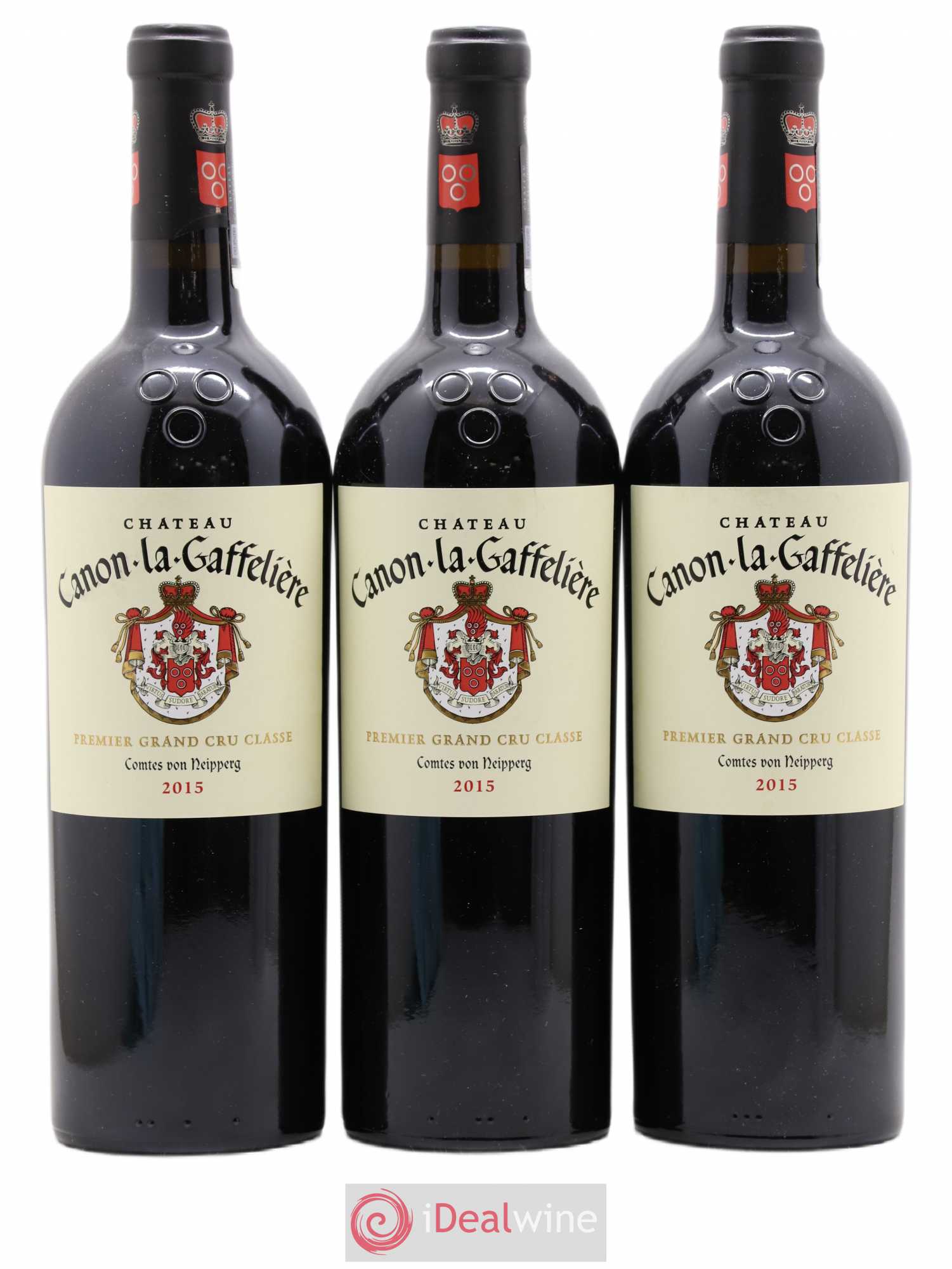 Château Canon la Gaffelière 1er Grand Cru Classé B 2015 - Lot de 3 bouteilles - 0