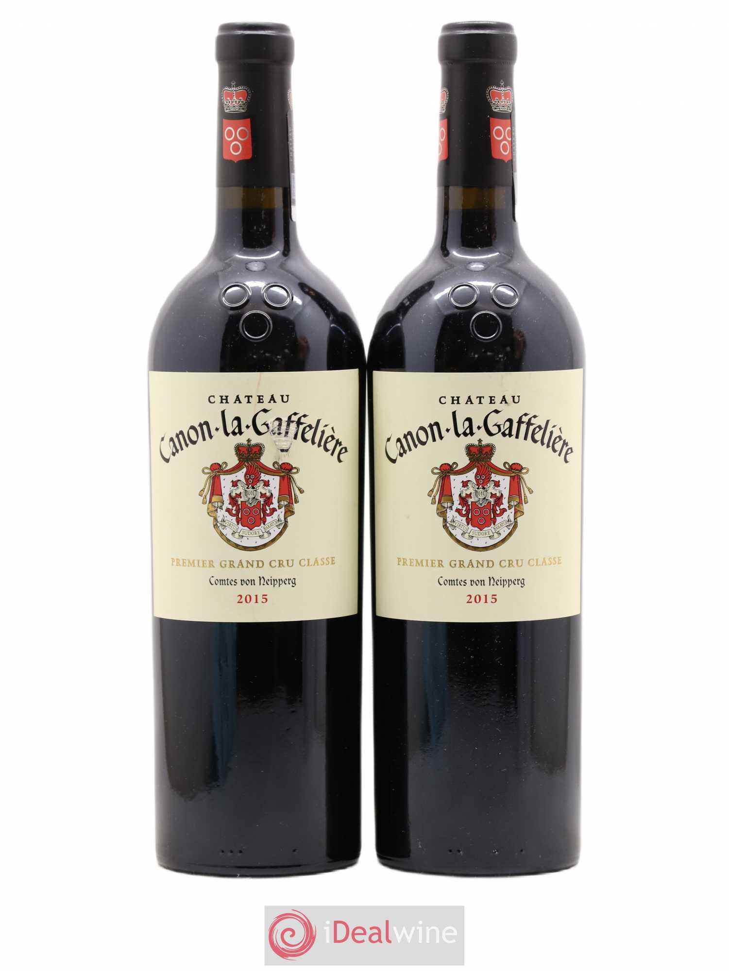 Château Canon la Gaffelière 1er Grand Cru Classé B 2015 - Lot de 2 bouteilles - 0