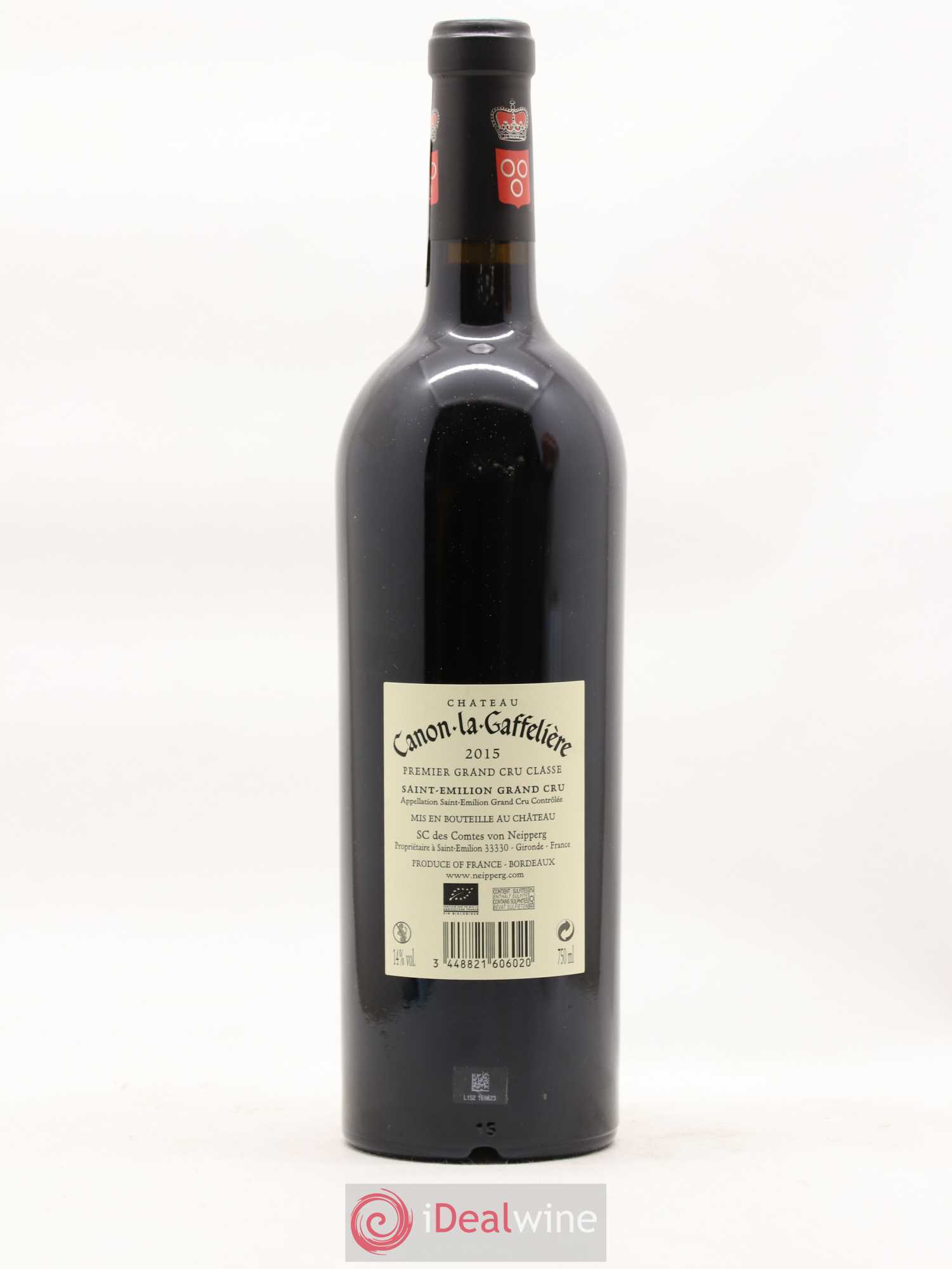 Château Canon la Gaffelière 1er Grand Cru Classé B 2015 - Lot de 1 bouteille - 1
