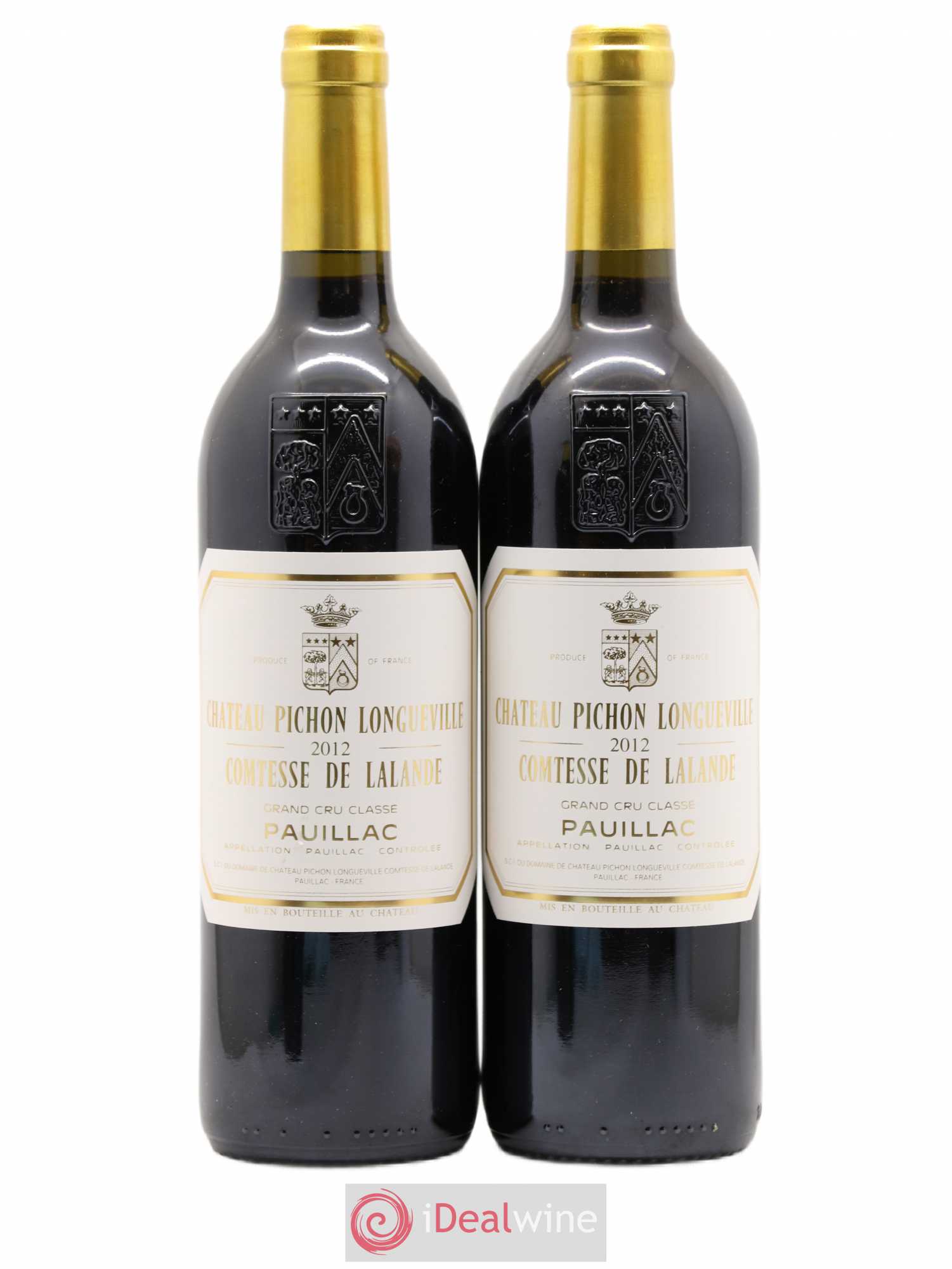 Château Pichon Longueville Comtesse de Lalande 2ème Grand Cru Classé 2012 - Lot de 2 bouteilles - 0