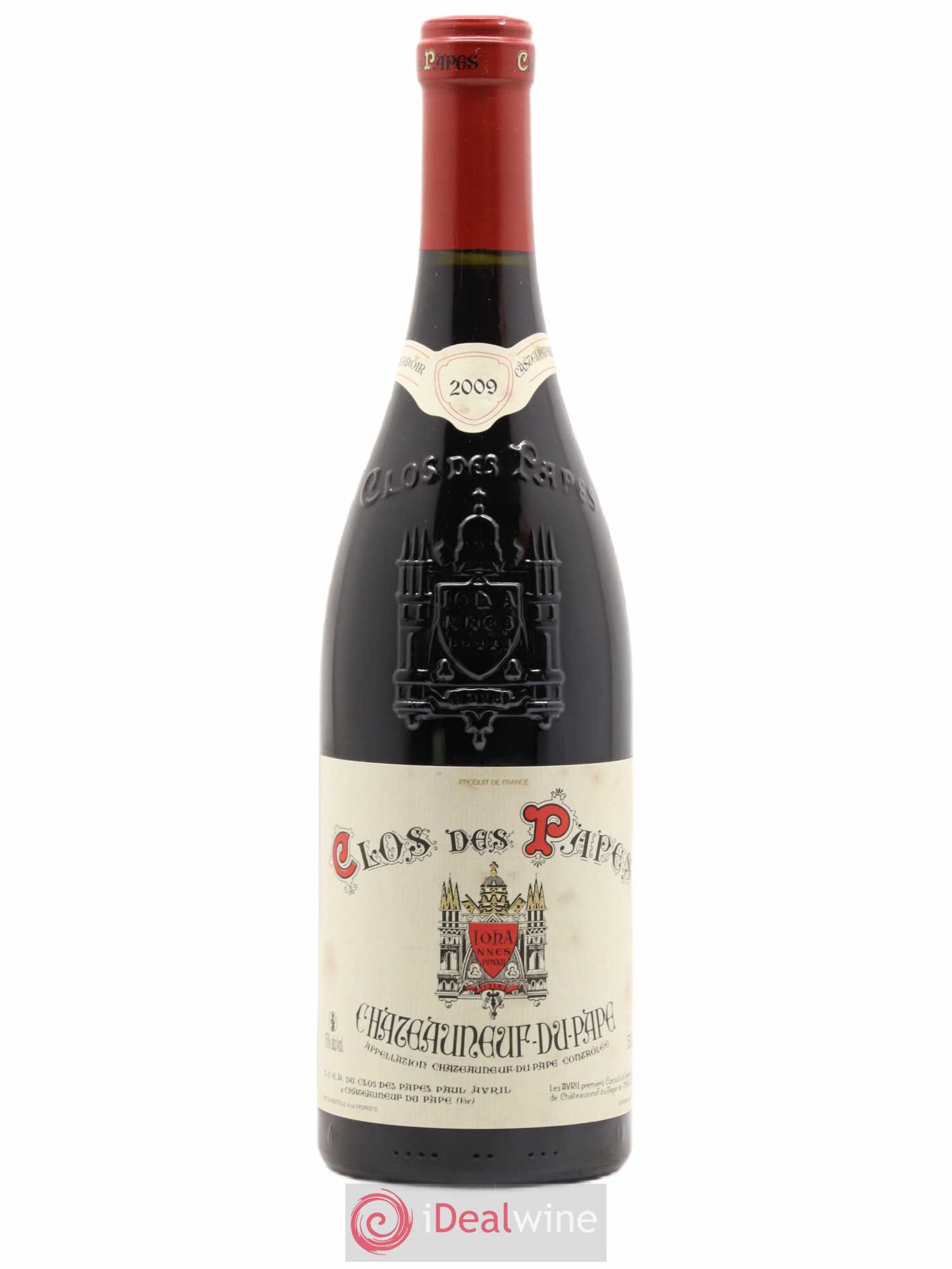 Châteauneuf-du-Pape Clos des Papes - Paul Avril 2009 - Lot de 1 bouteille - 0