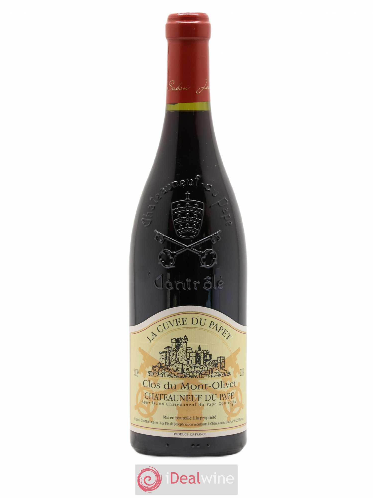 Châteauneuf-du-Pape Cuvée du Papet Clos du Mont-Olivet 2009 - Lot de 1 bouteille - 0