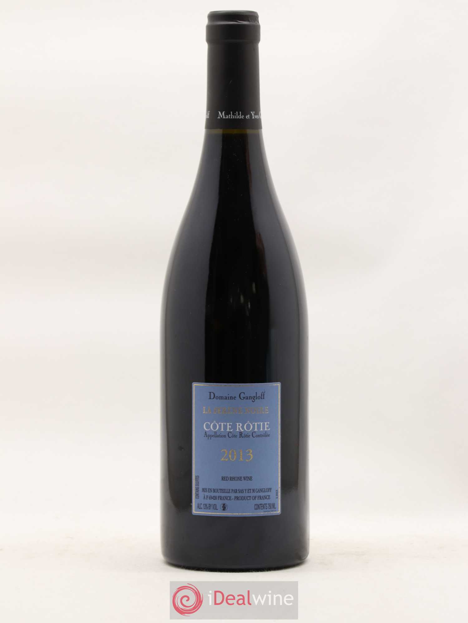 Côte-Rôtie La Sereine Noire Gangloff (Domaine) 2013 - Lot de 1 bouteille - 1