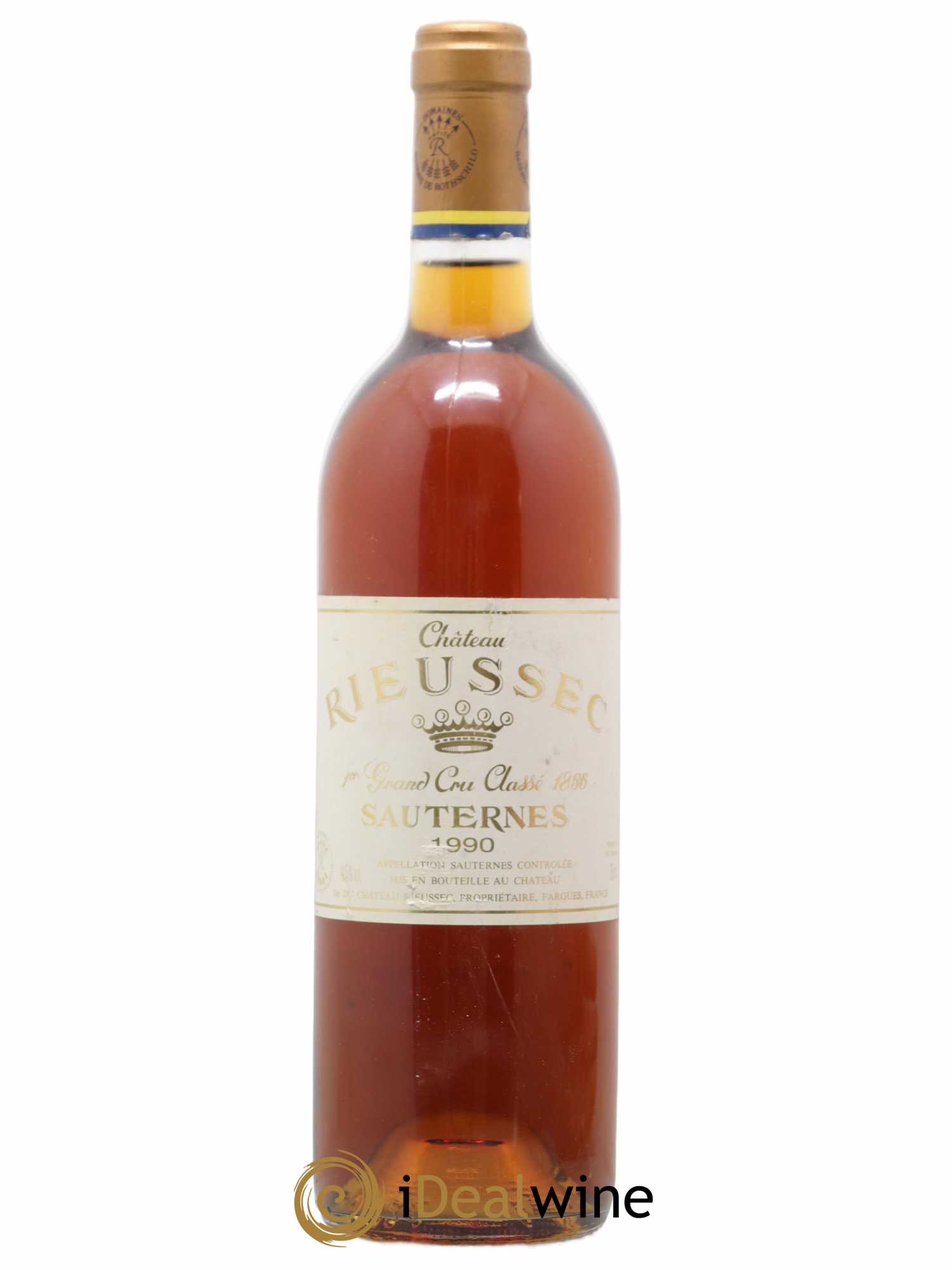 Château Rieussec 1er Grand Cru Classé 1990 - Posten von 1 Flasche - 0