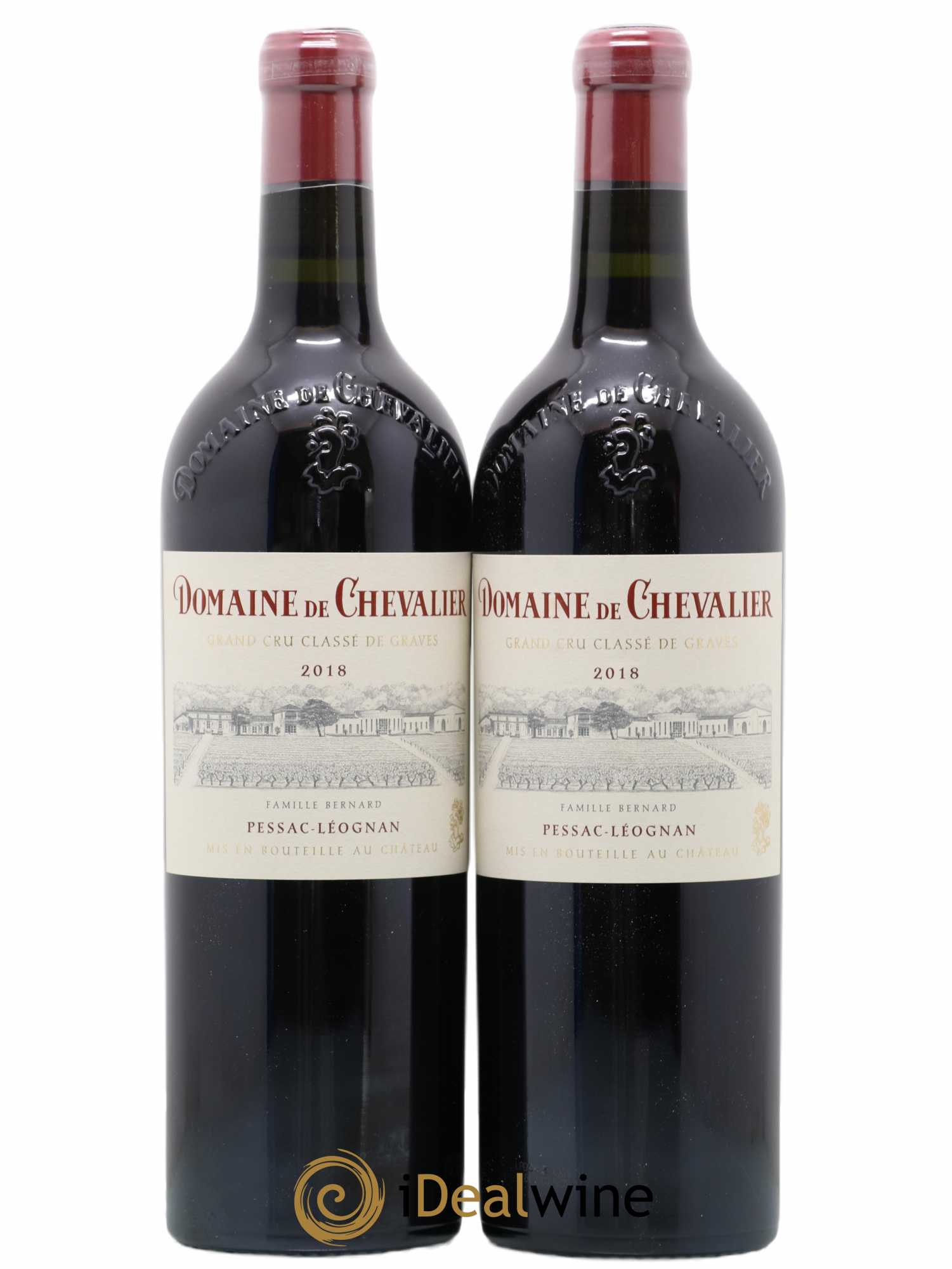 Domaine de Chevalier Cru Classé de Graves 2018 - Lot de 2 bouteilles - 0