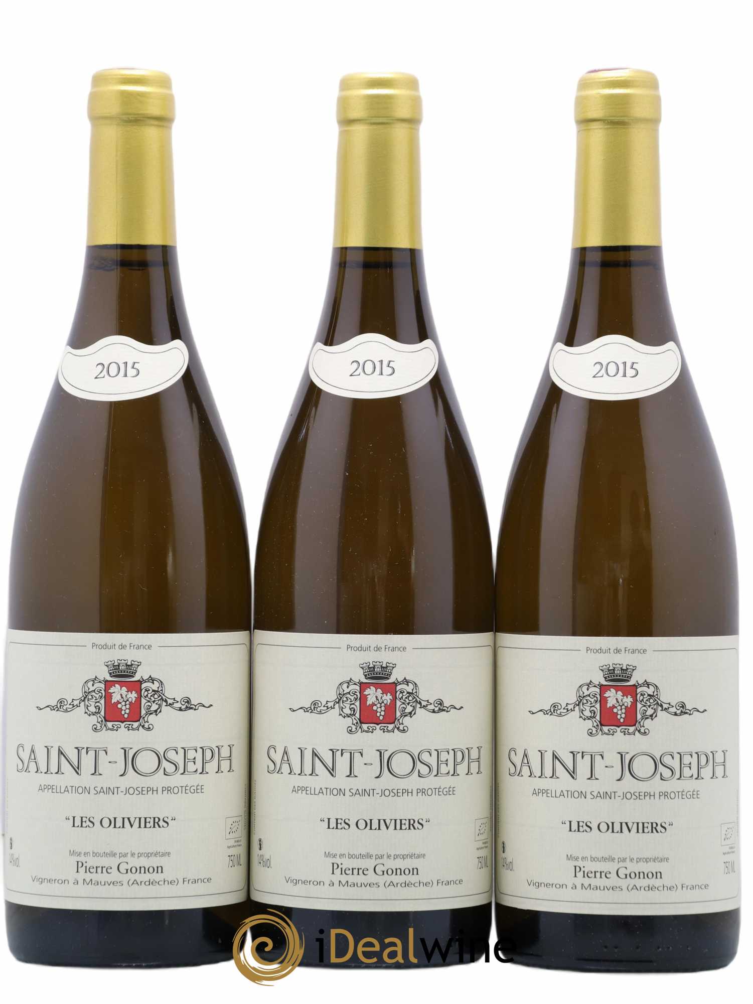 Saint-Joseph Les Oliviers Gonon (Domaine) 2015 - Lot de 3 bouteilles - 0