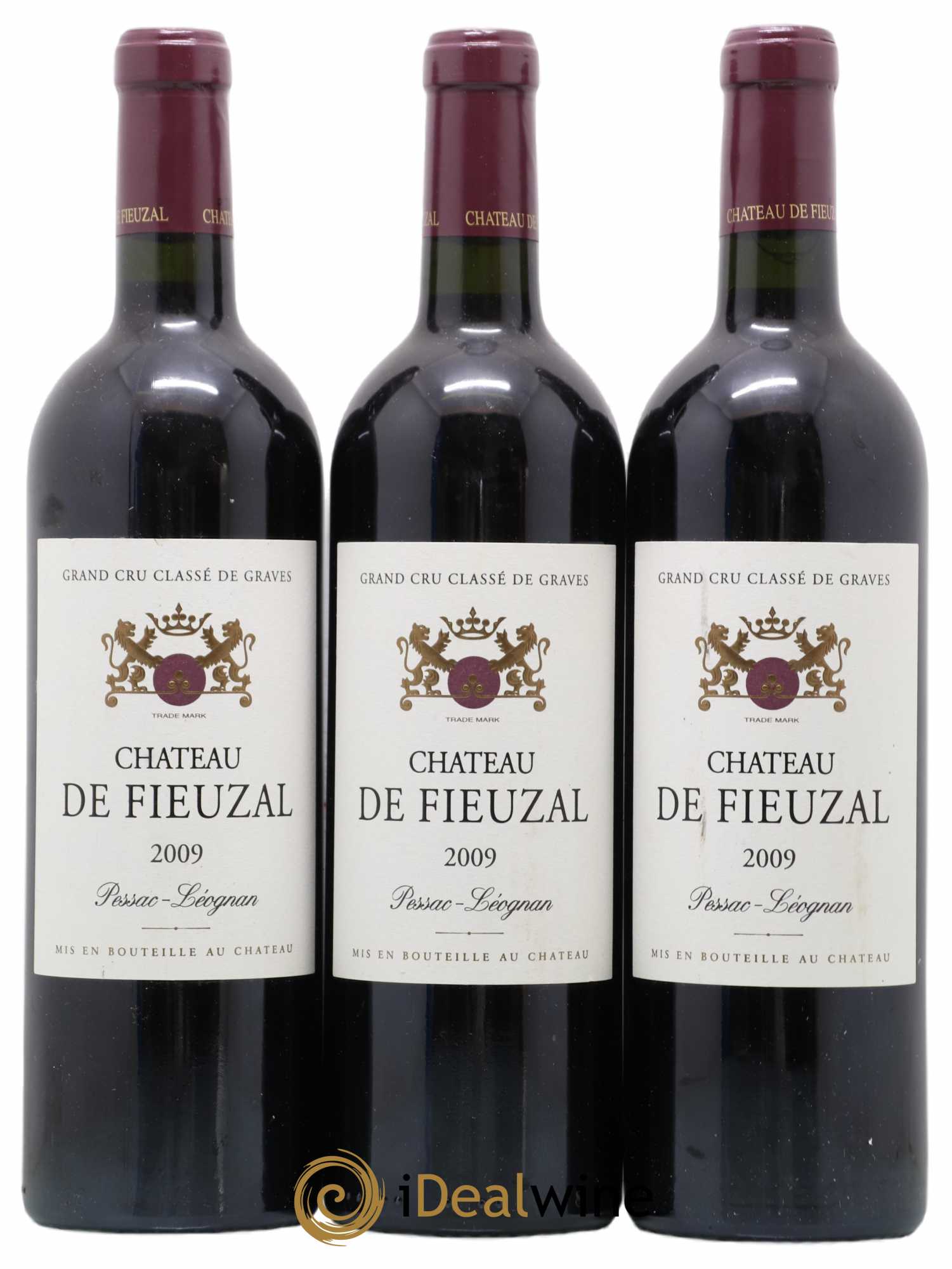 Château de Fieuzal Cru Classé de Graves 2009 - Lot de 3 bouteilles - 0