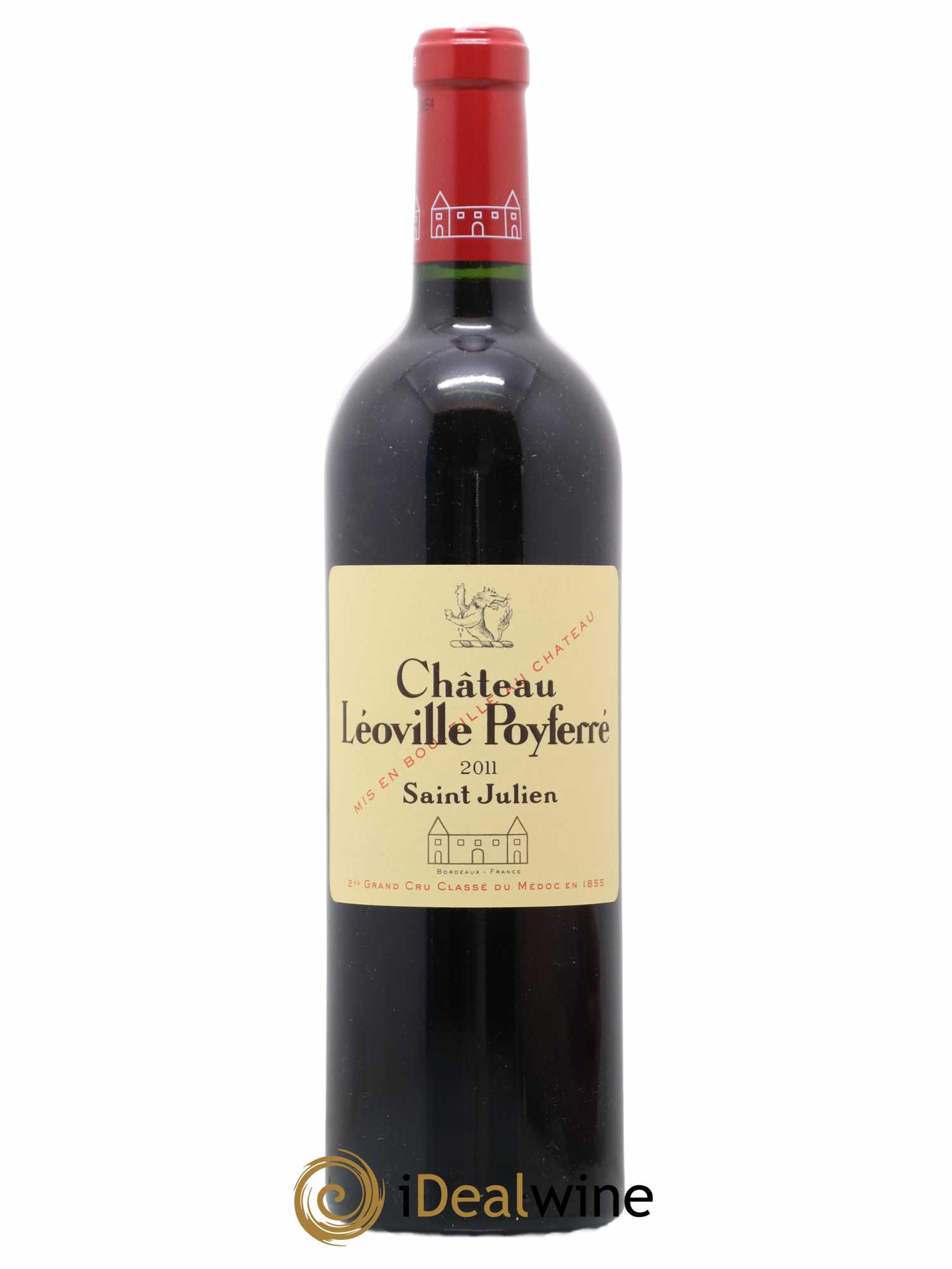 Château Léoville Poyferré 2ème Grand Cru Classé 2011 - Lot de 1 bouteille - 0