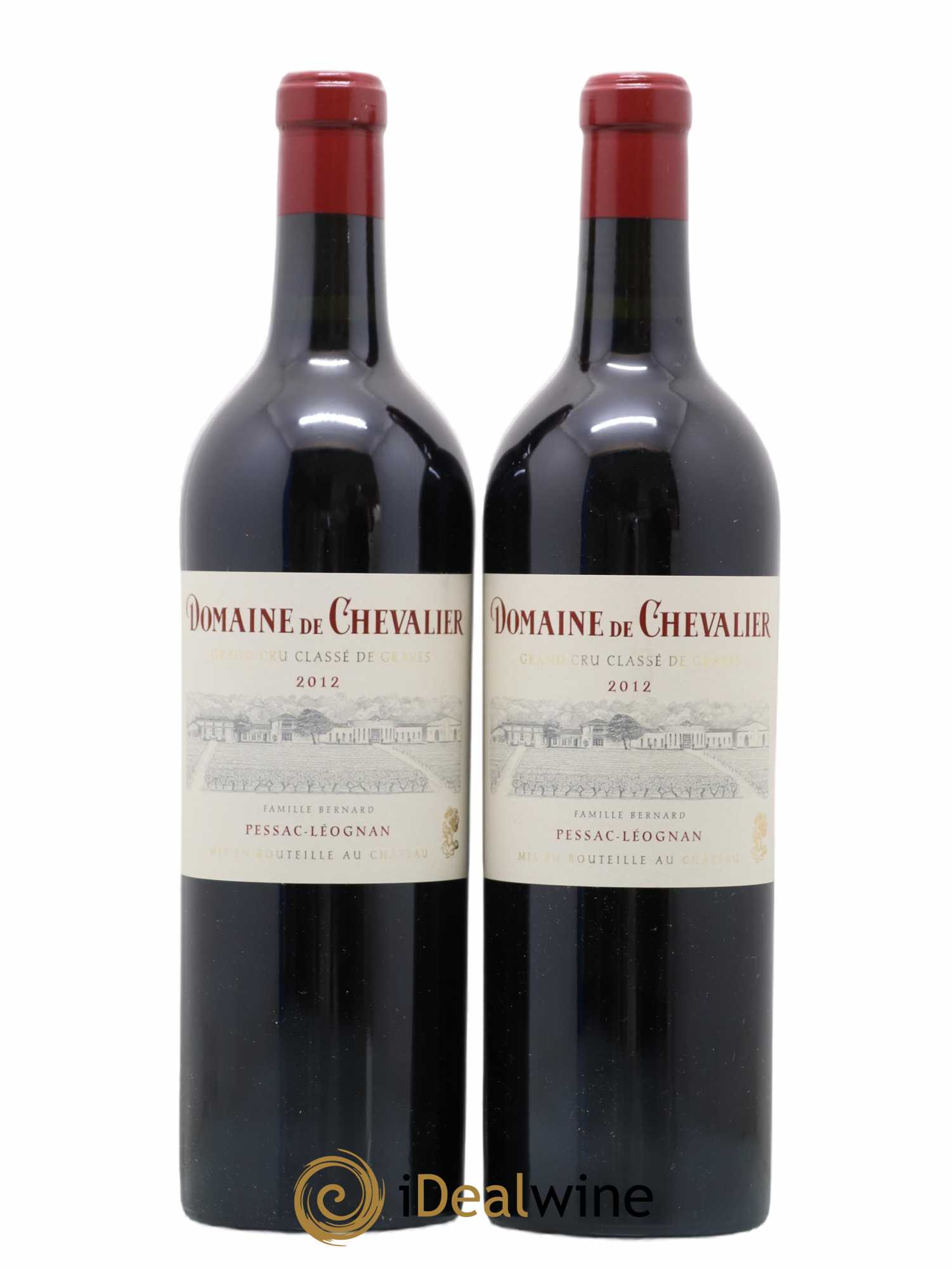 Domaine de Chevalier Cru Classé de Graves 2012 - Lot de 2 bouteilles - 0
