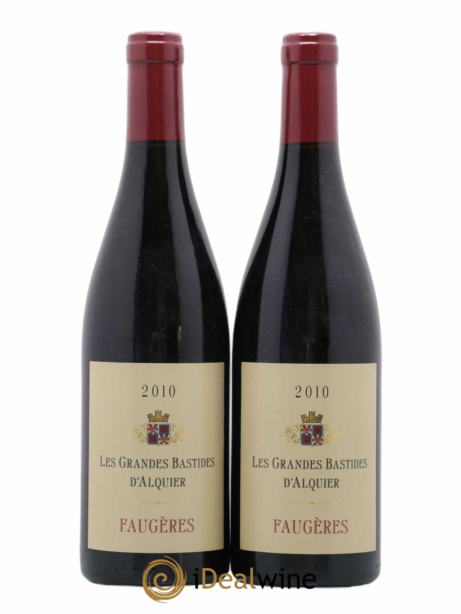 Faugères Les Grandes Bastides Bardi Alquier 2010 - Lot de 2 bouteilles - 0