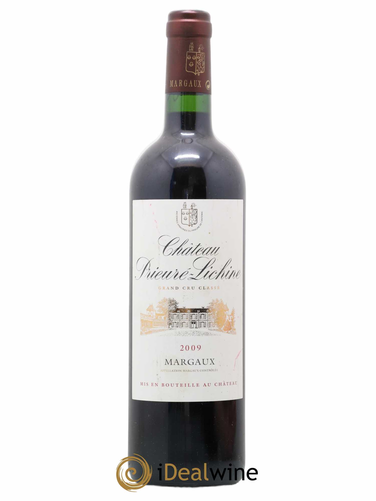Château Prieuré Lichine 4ème Grand Cru Classé 2009 - Lot de 1 bouteille - 0