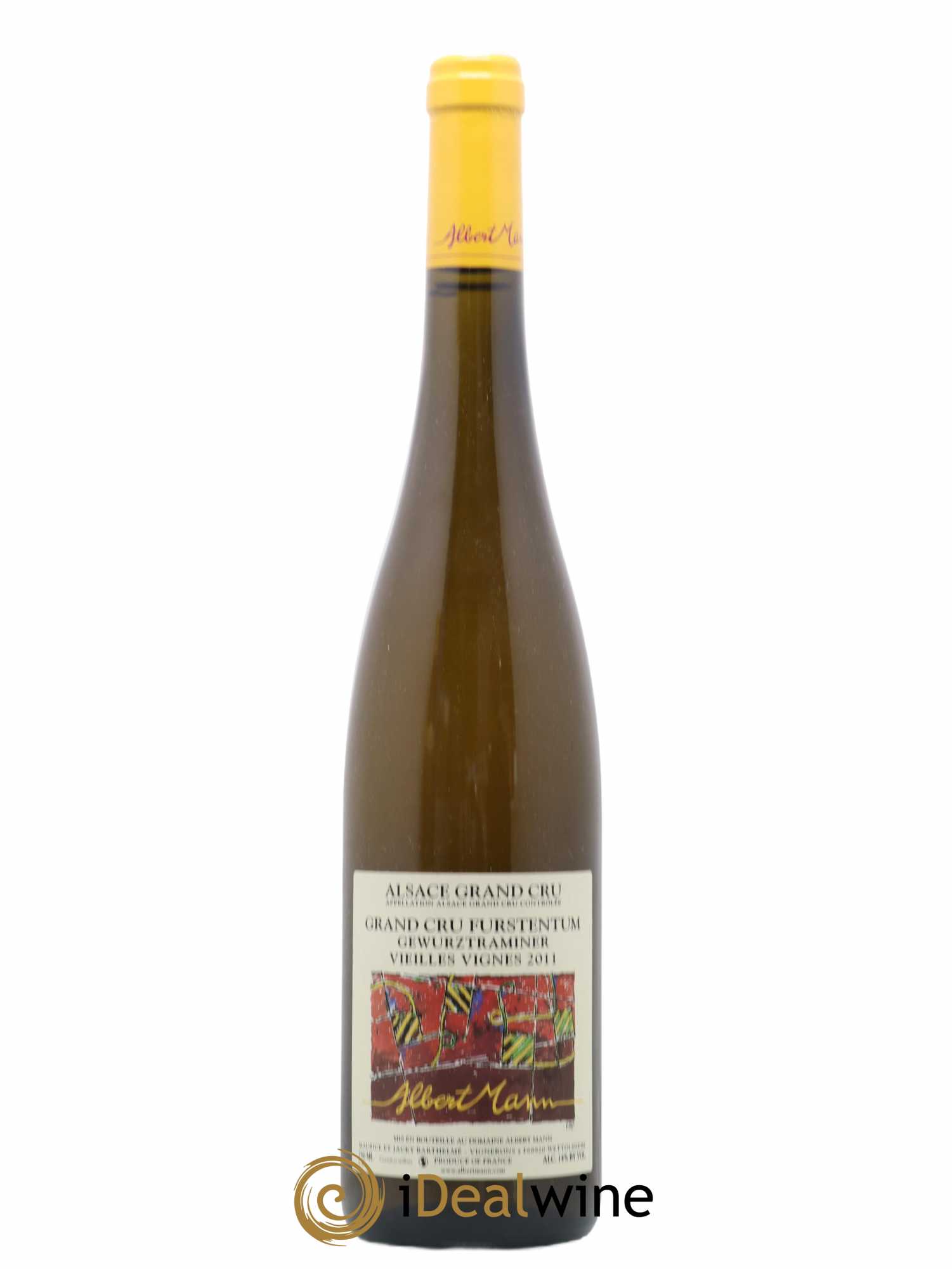Alsace Gewurztraminer Grand Cru Furstentum Vieilles Vignes Albert Mann 2011 - Lot de 1 bouteille - 0