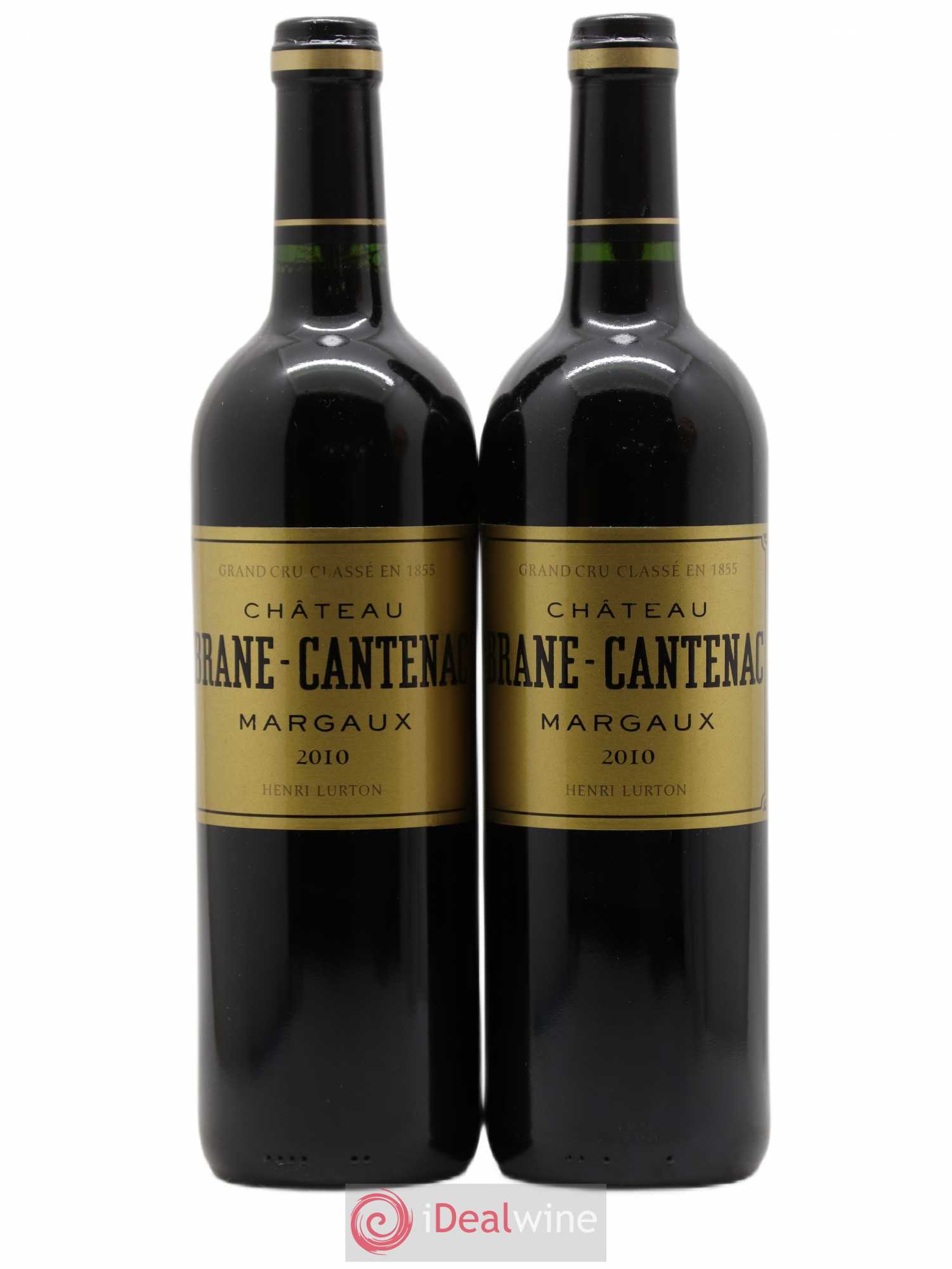 Château Brane Cantenac 2ème Grand Cru Classé 2010 - Lot de 2 bouteilles - 0