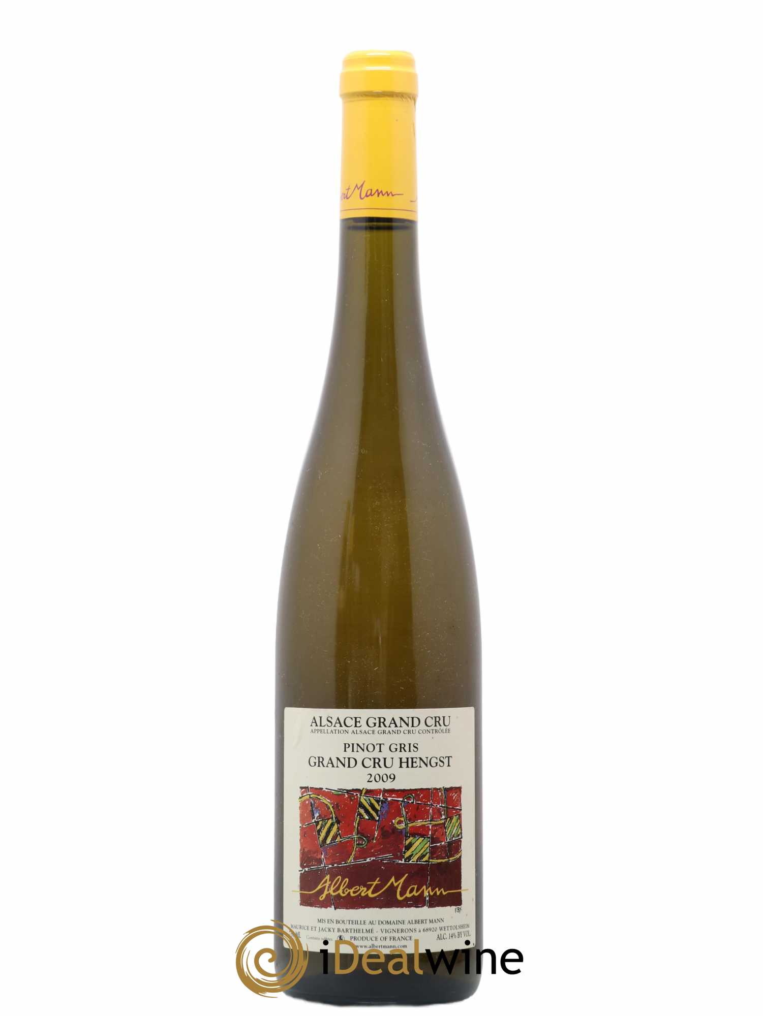 Alsace Pinot Gris Grand Cru Hengst Albert Mann 2009 - Lot de 1 bouteille - 0