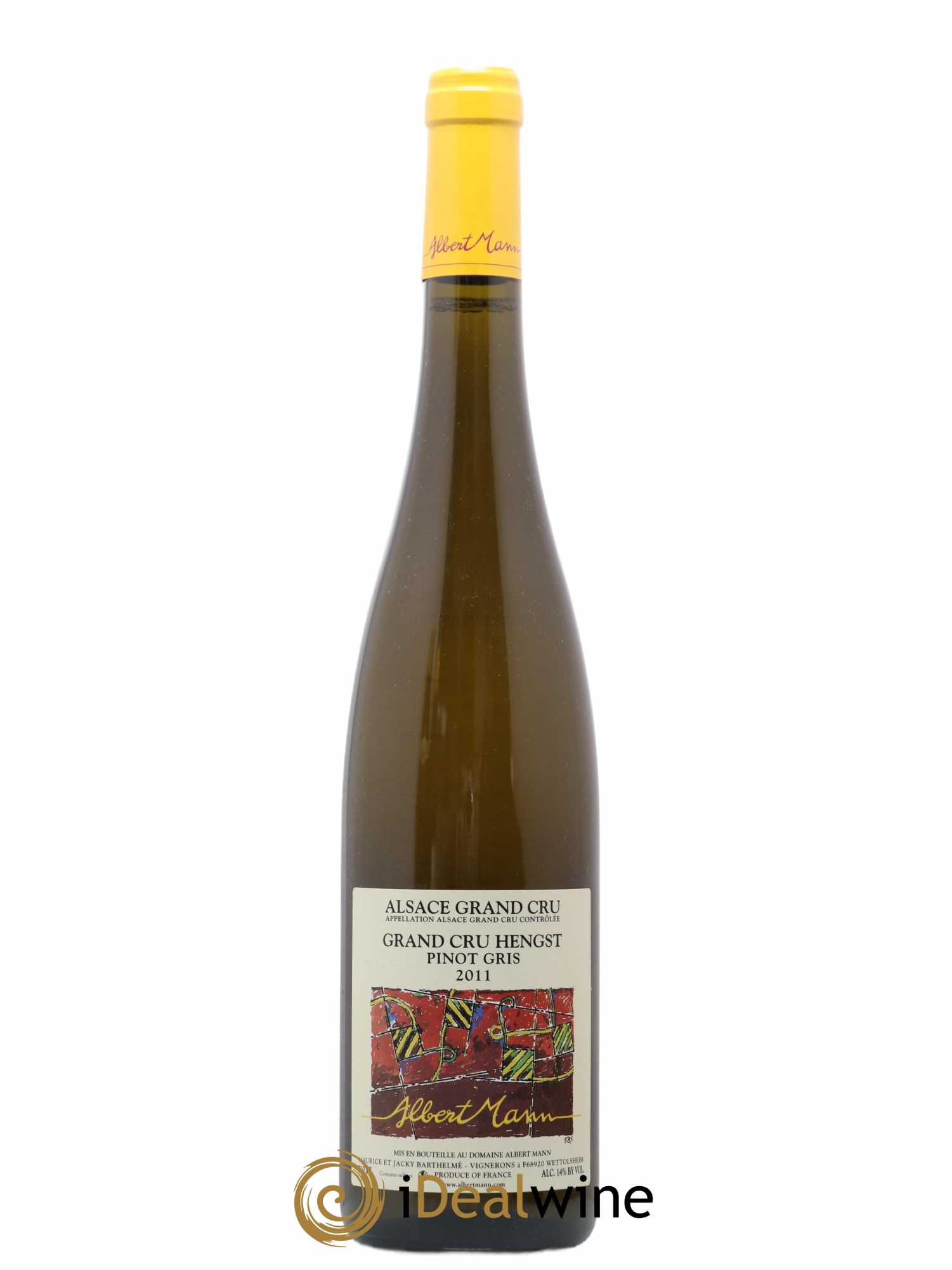 Alsace Pinot Gris Grand Cru Hengst Albert Mann 2011 - Lot de 1 bouteille - 0