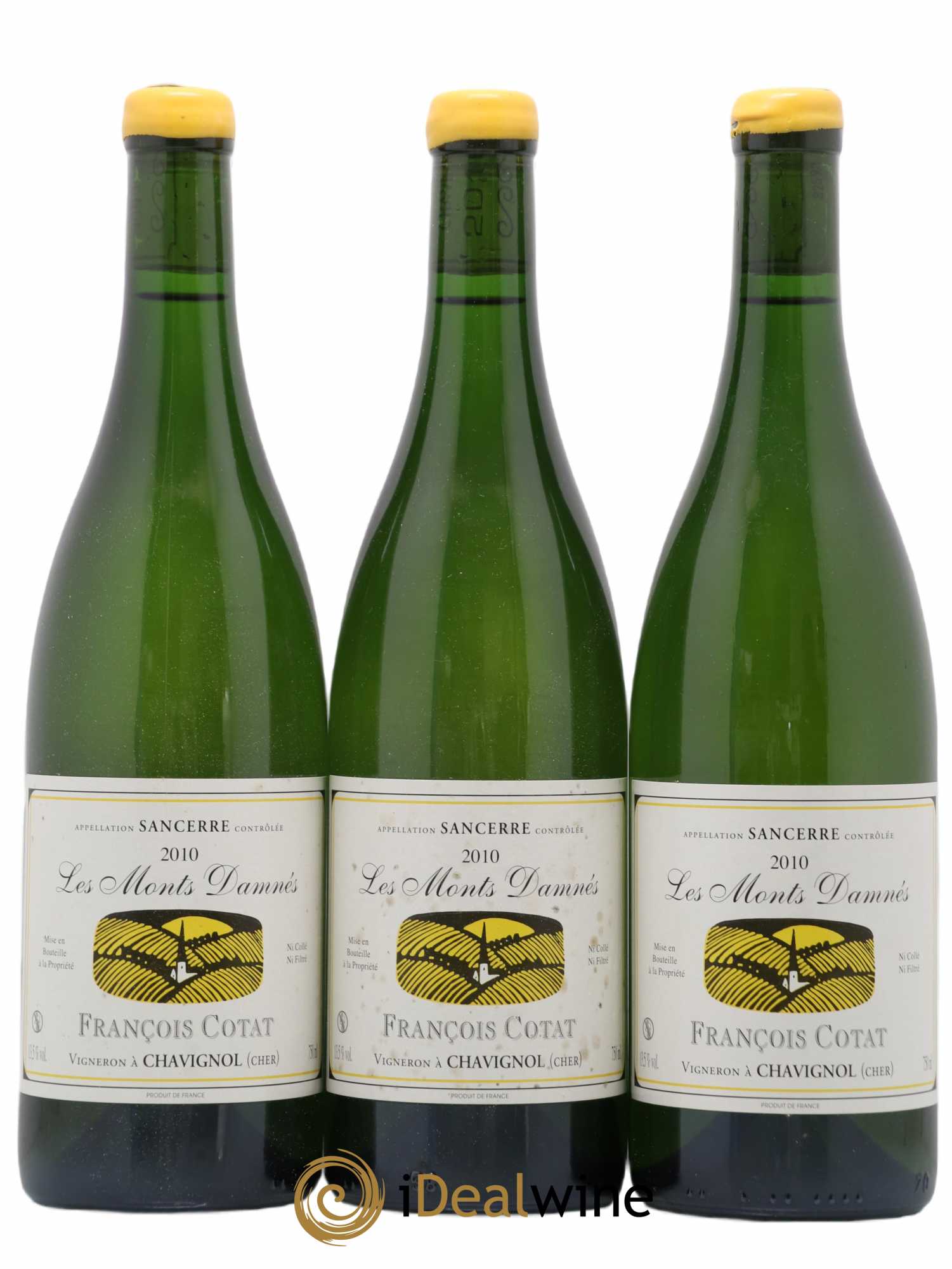 Sancerre Les Monts Damnés François Cotat 2010 - Lot de 3 bouteilles - 0