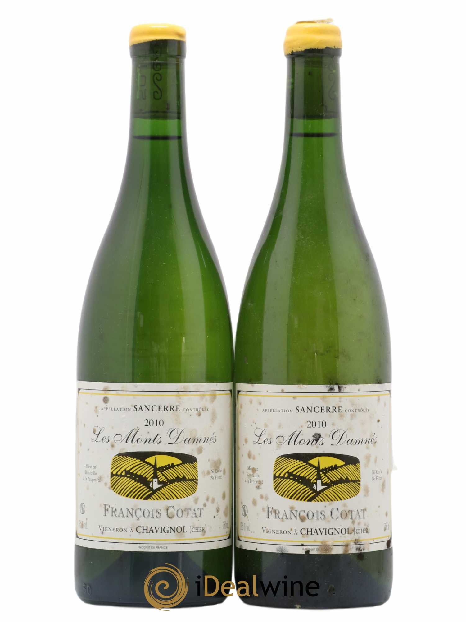 Sancerre Les Monts Damnés François Cotat 2010 - Lot de 2 bouteilles - 0