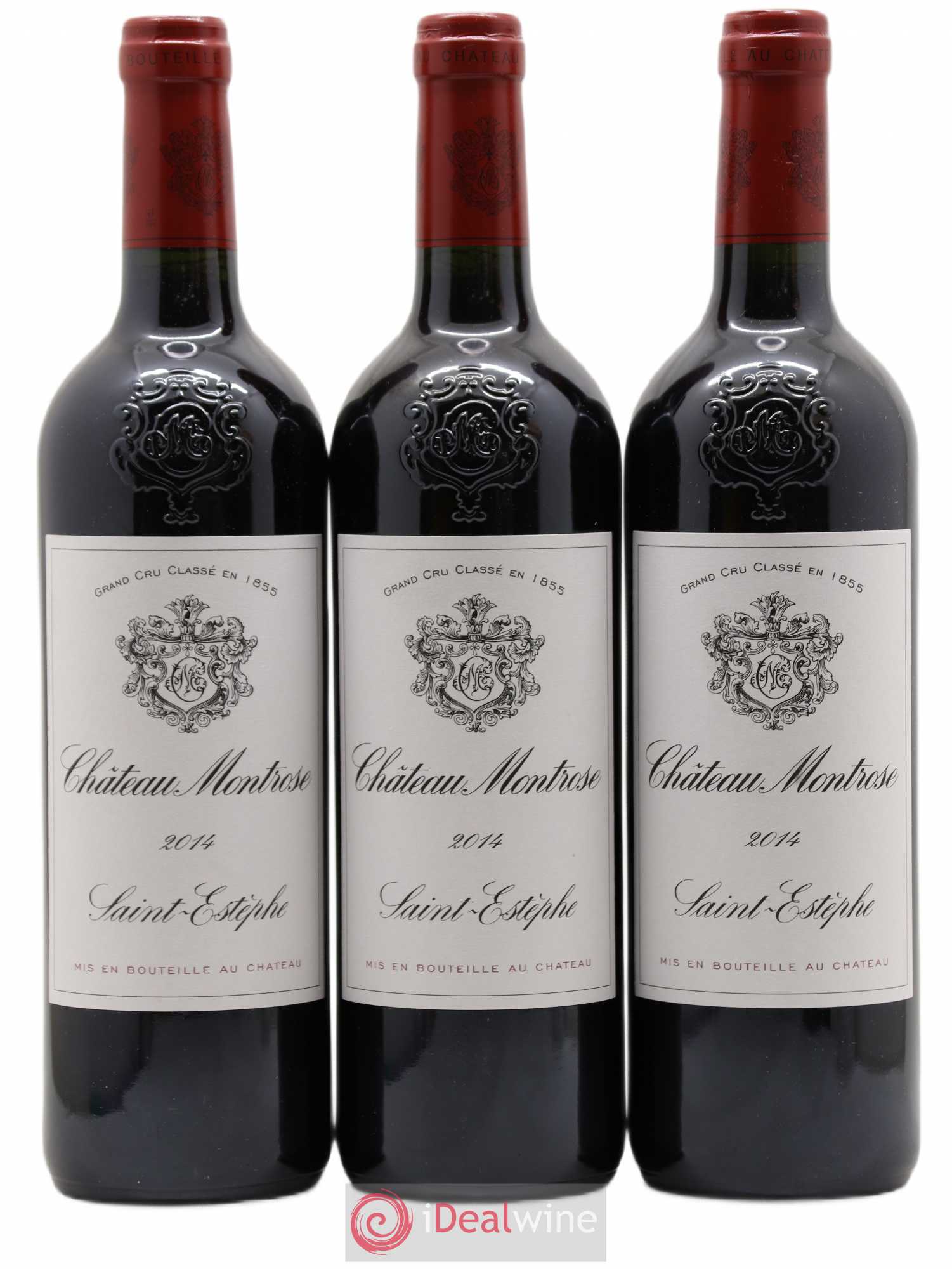 Château Montrose 2ème Grand Cru Classé 2014 - Lot de 3 bouteilles - 0