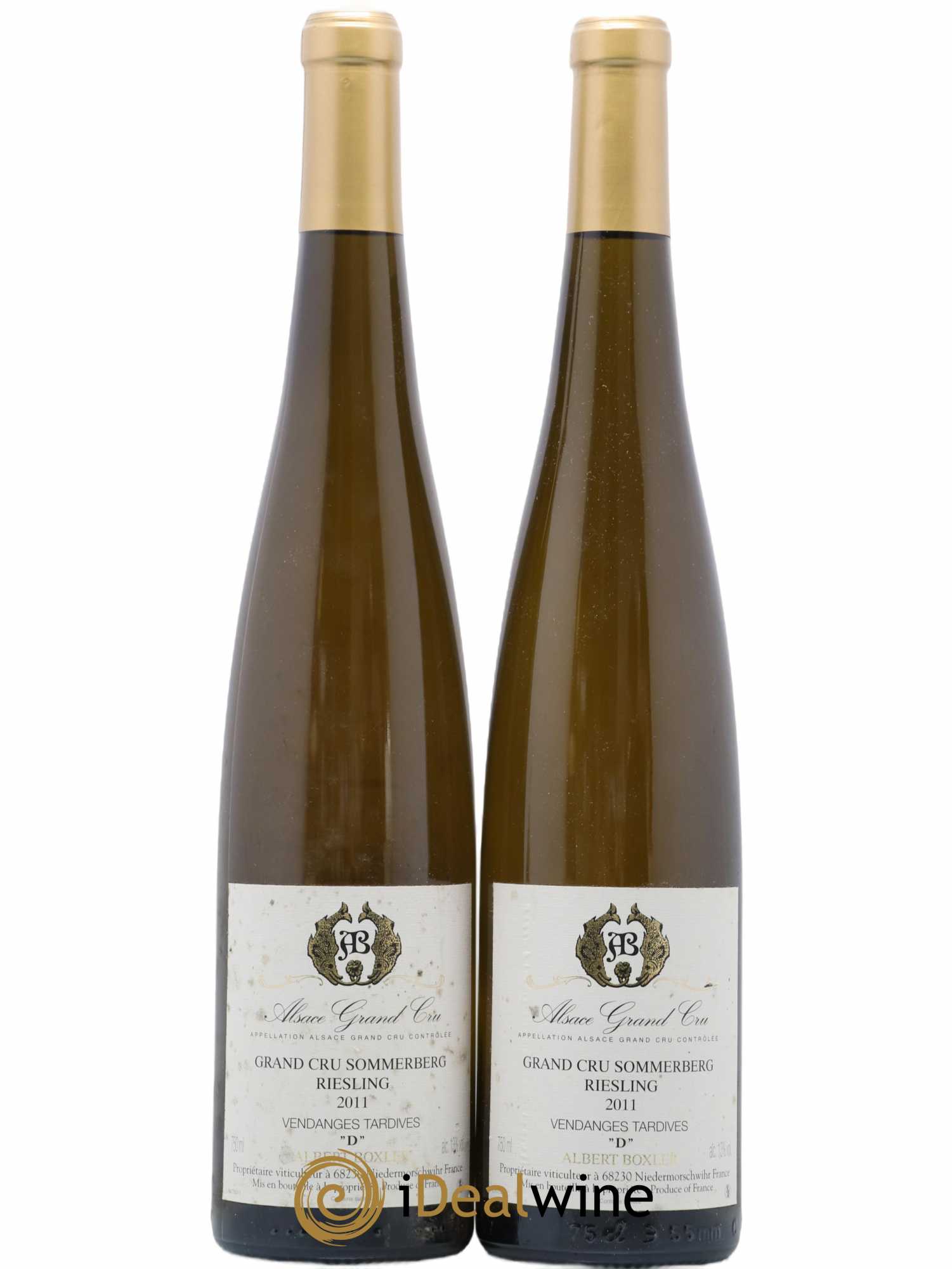 Alsace Riesling Grand Cru Sommerberg Albert Boxler D Vendanges Tardives 2011 - Posten von 2 Flaschen - 0