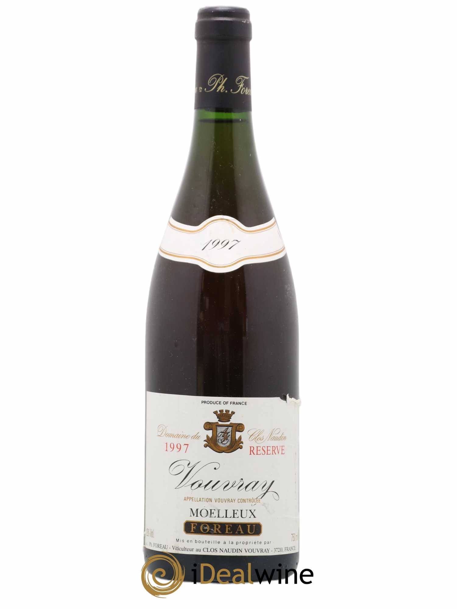 Vouvray Moelleux Réserve Clos Naudin - Philippe Foreau 1997 - Lotto di 1 bottiglia - 0