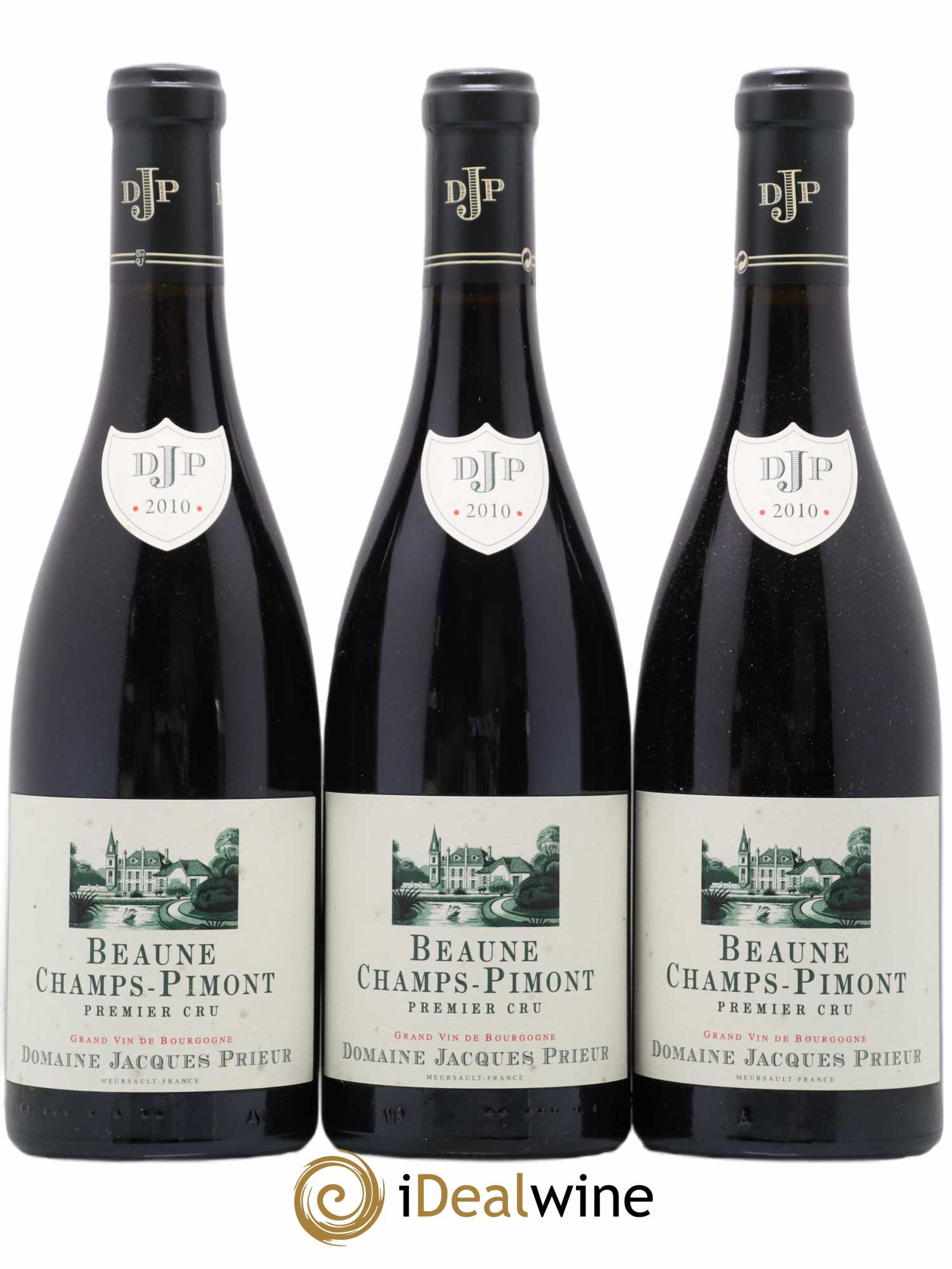 Beaune 1er Cru Champs-Pimont Jacques Prieur (Domaine) 2010 - Lot de 3 bouteilles - 0