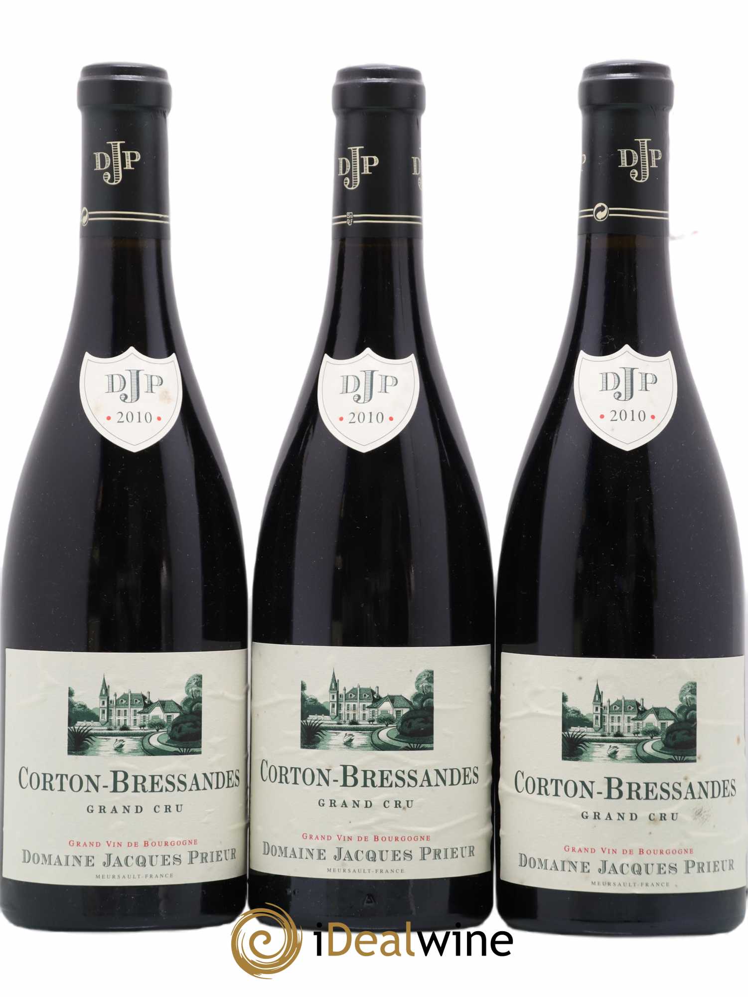 Corton-Bressandes Grand Cru Jacques Prieur (Domaine) 2010 - Lot de 3 bouteilles - 0