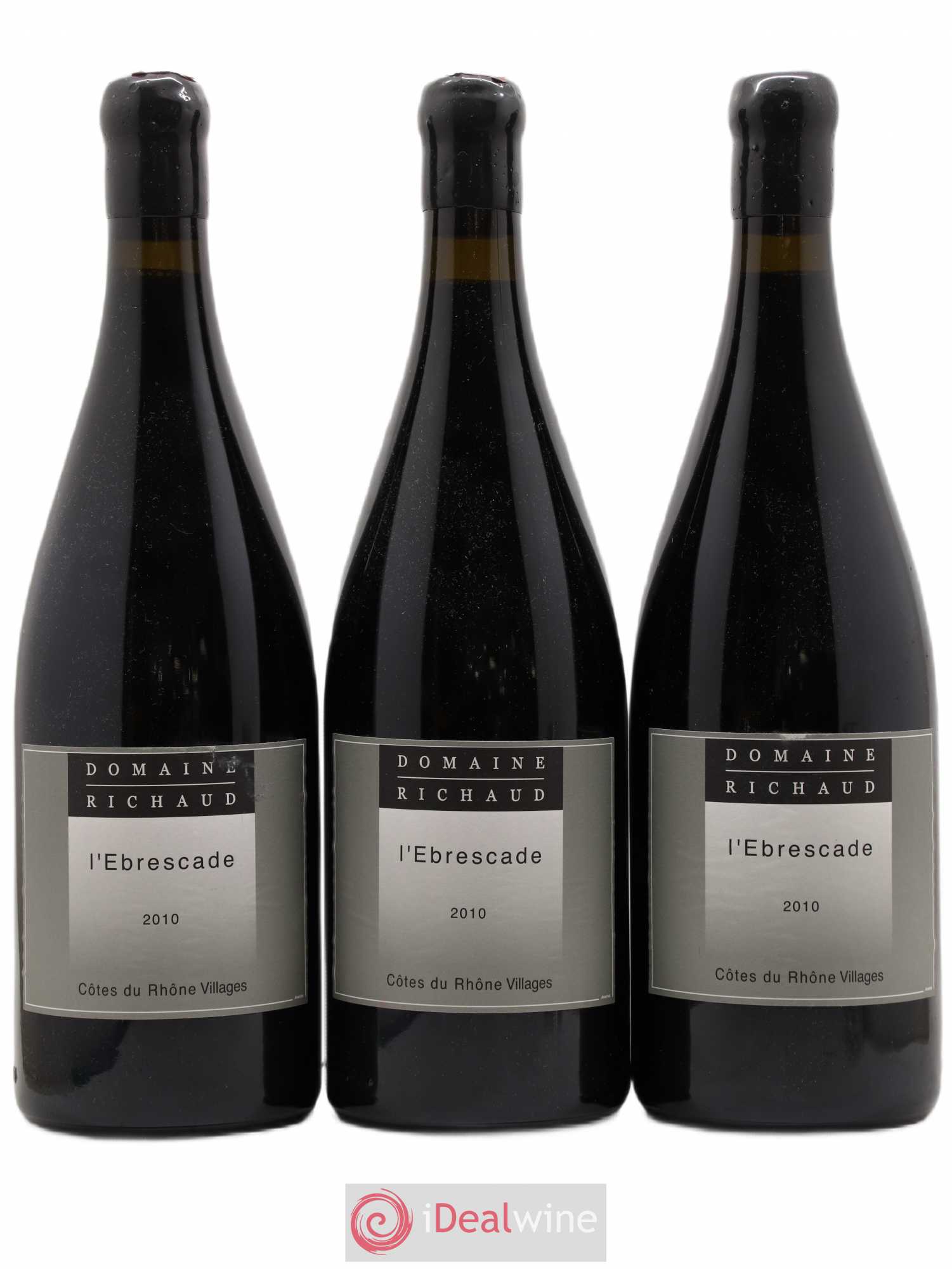 Cairanne Ebrescade Marcel Richaud 2010 - Lot de 3 magnums - 0