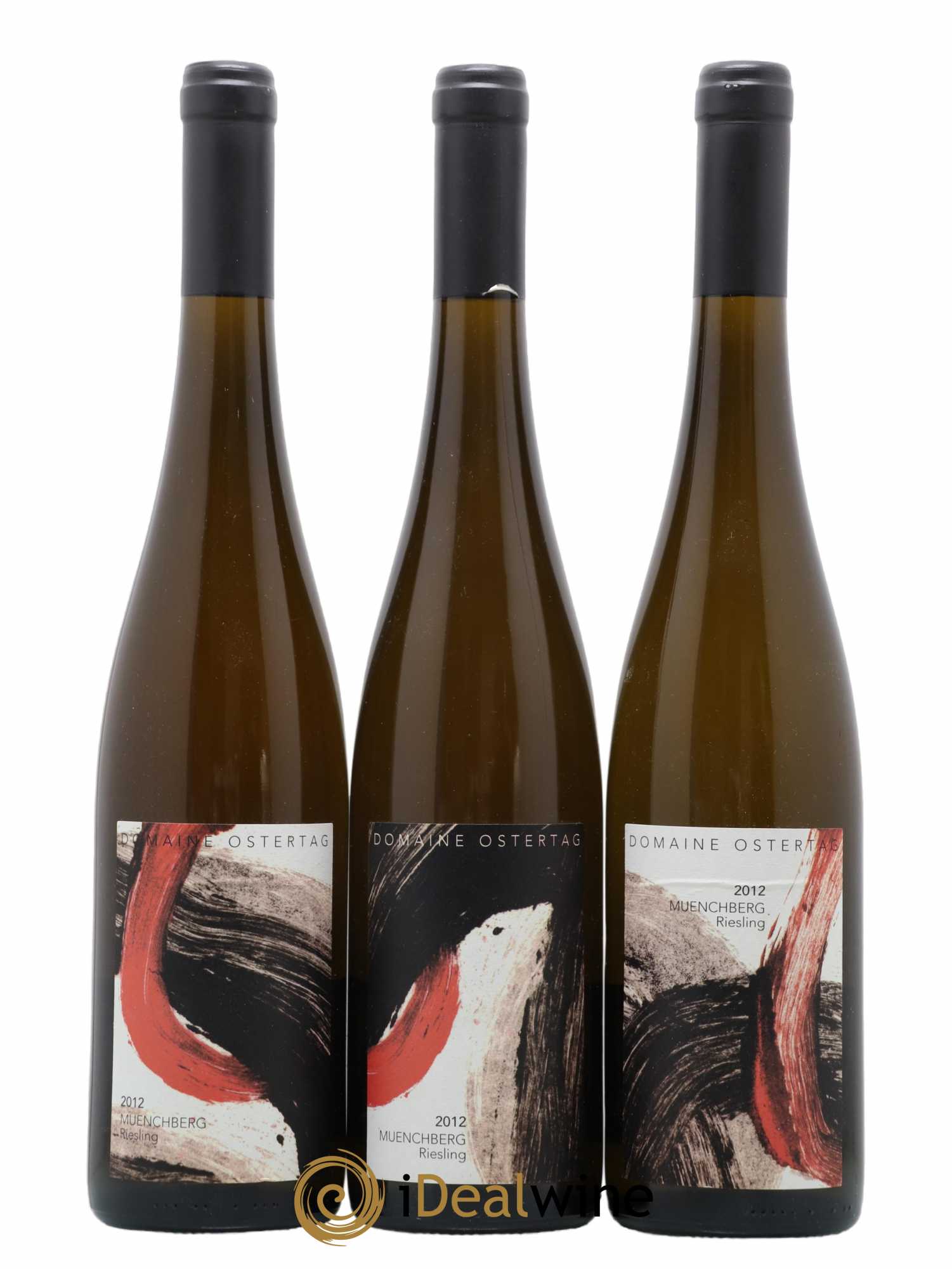 Alsace Riesling Grand Cru Muenchberg Ostertag (Domaine) 2012 - Lot de 3 bouteilles - 0