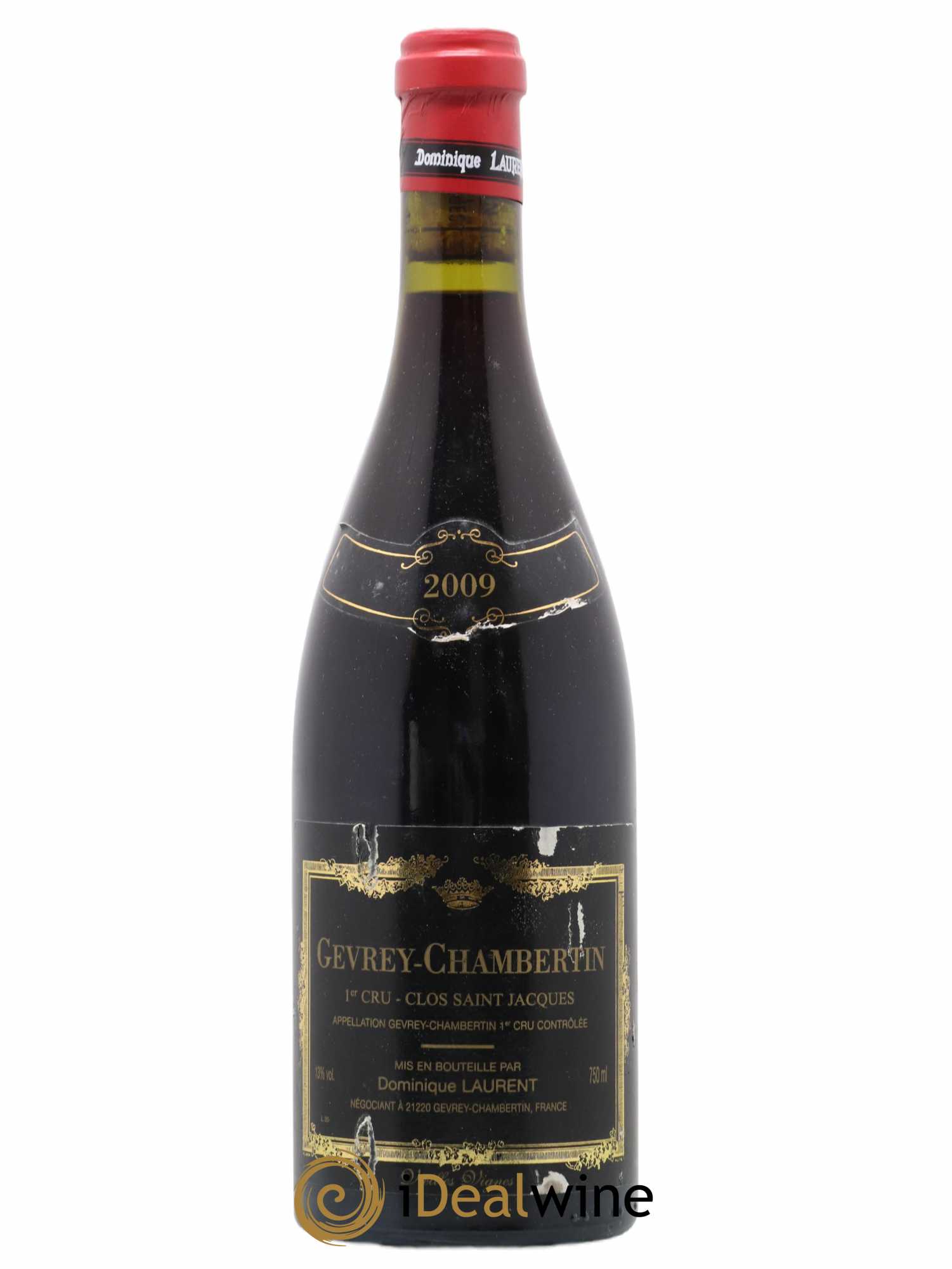 Gevrey-Chambertin 1er Cru Clos Saint Jacques Dominique Laurent 2009 - Lot de 1 bouteille - 0