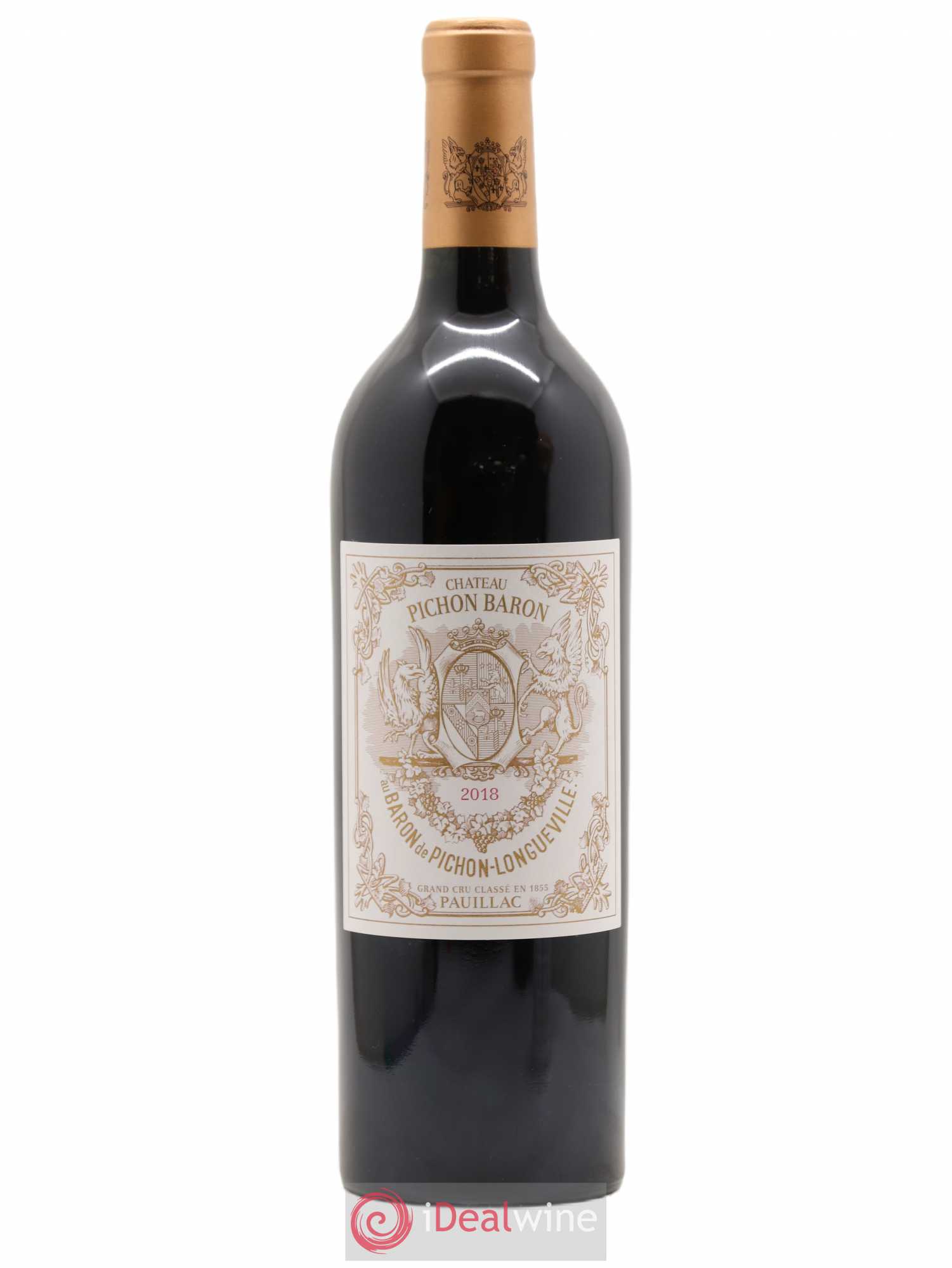 Pichon Longueville Baron 2ème Grand Cru Classé 2018 - Lot de 1 bouteille - 0