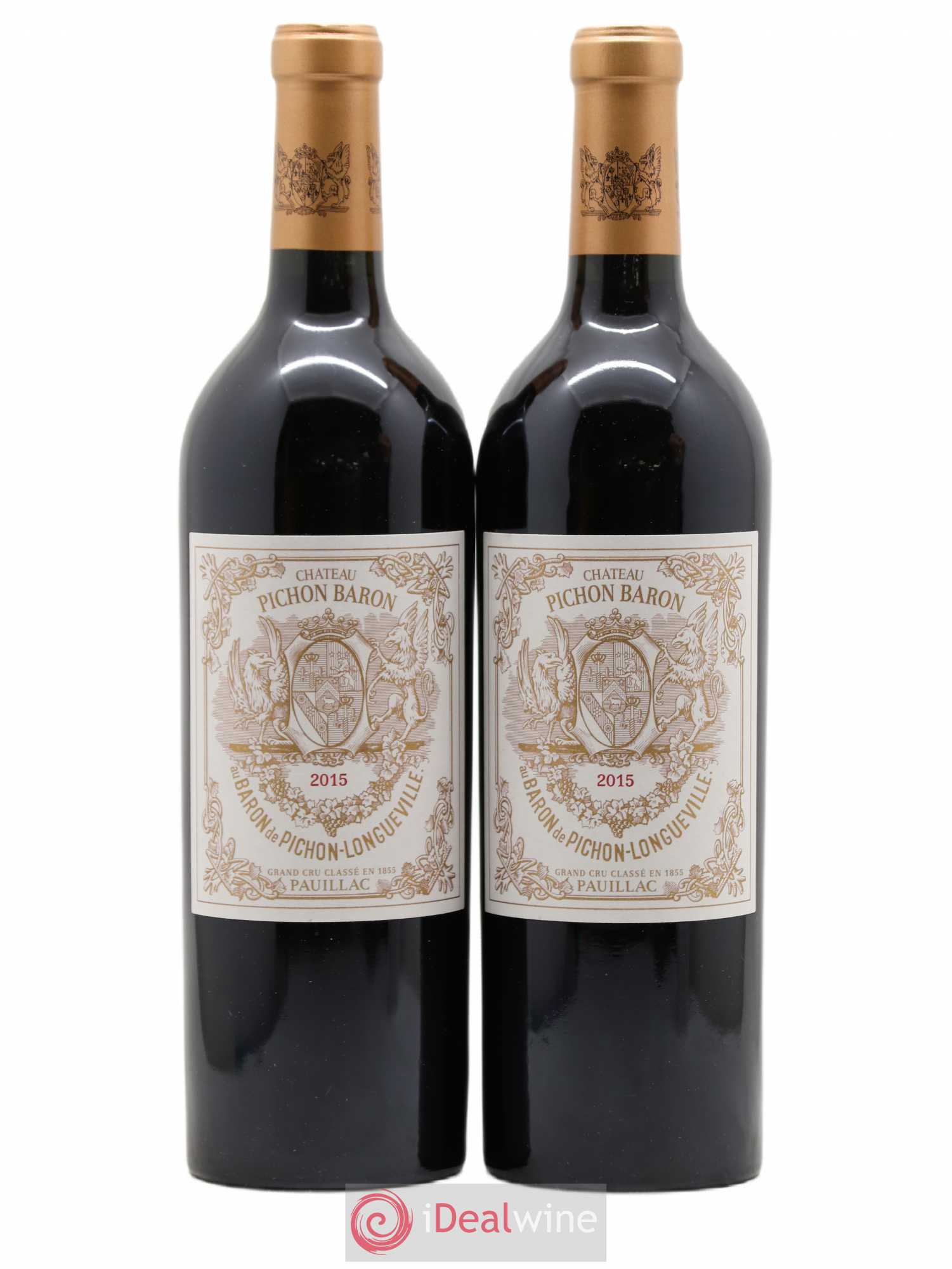 Pichon Longueville Baron 2ème Grand Cru Classé 2015 - Lot de 2 bouteilles - 0