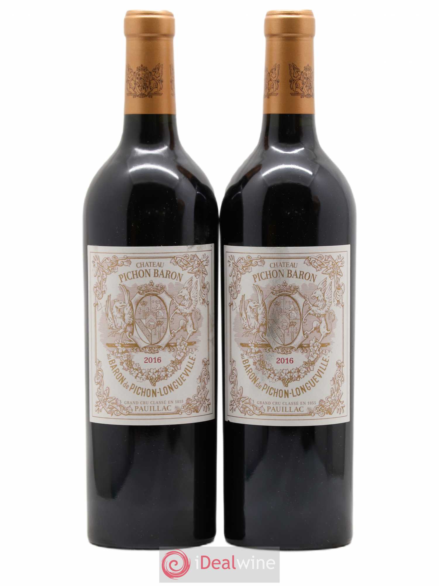 Pichon Longueville Baron 2ème Grand Cru Classé 2016 - Lot de 2 bouteilles - 0