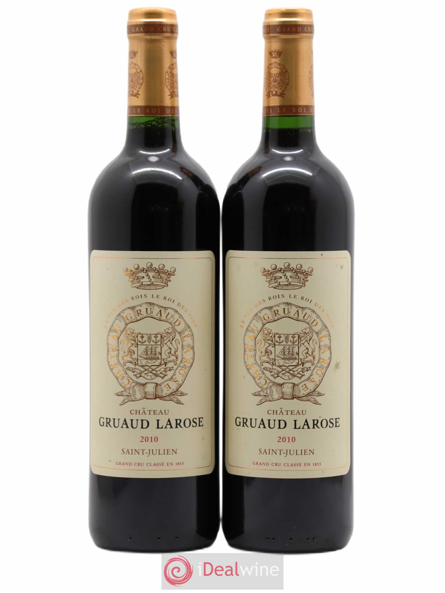 Château Gruaud Larose 2ème Grand Cru Classé 2010 - Lot de 2 bouteilles - 0