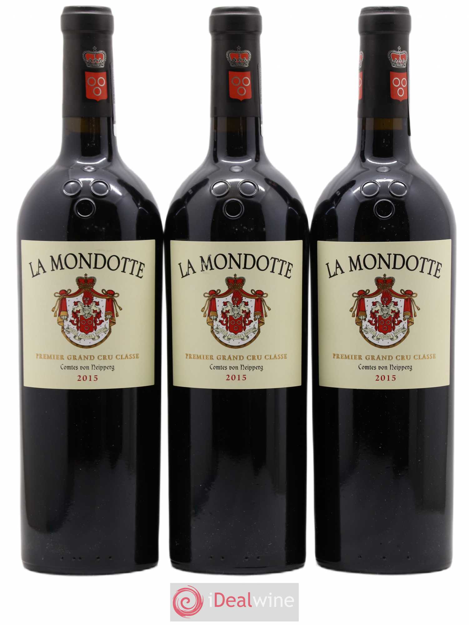 La Mondotte 1er Grand Cru Classé B depuis 2012 2015 - Lot de 3 bouteilles - 0