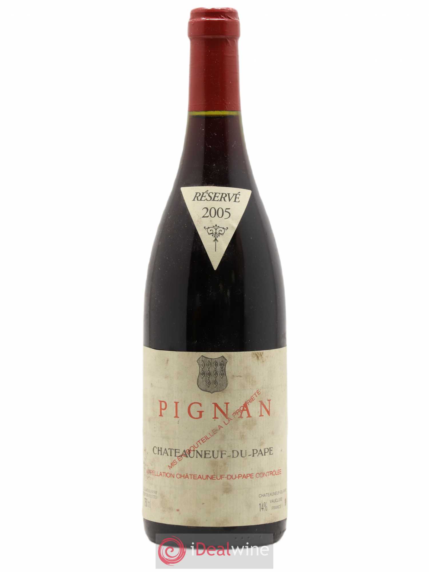 Châteauneuf-du-Pape Pignan Emmanuel Reynaud 2005 - Lot de 1 bouteille - 0