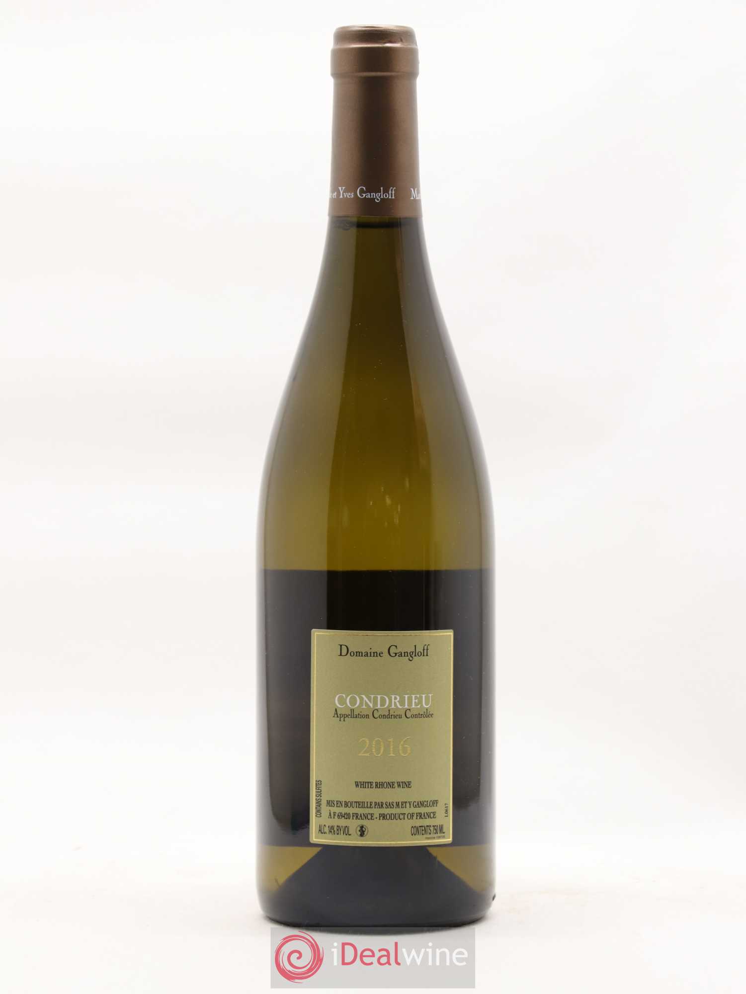 Condrieu Domaine Gangloff (Domaine) 2016 - Lot de 1 bouteille - 1