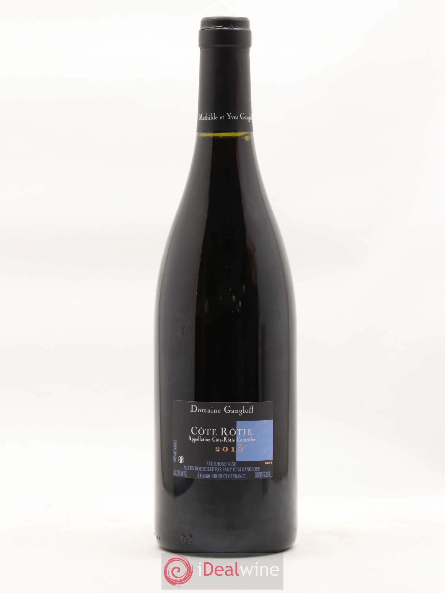 Côte-Rôtie La Barbarine Gangloff (Domaine) 2013 - Lot de 1 bouteille - 1