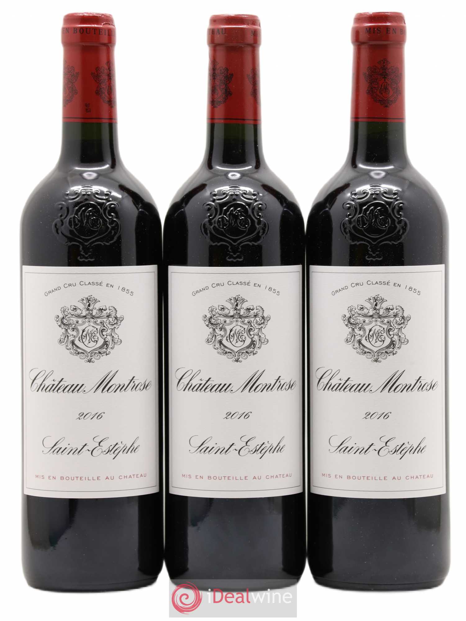 Château Montrose 2ème Grand Cru Classé 2016 - Lot de 3 bouteilles - 0