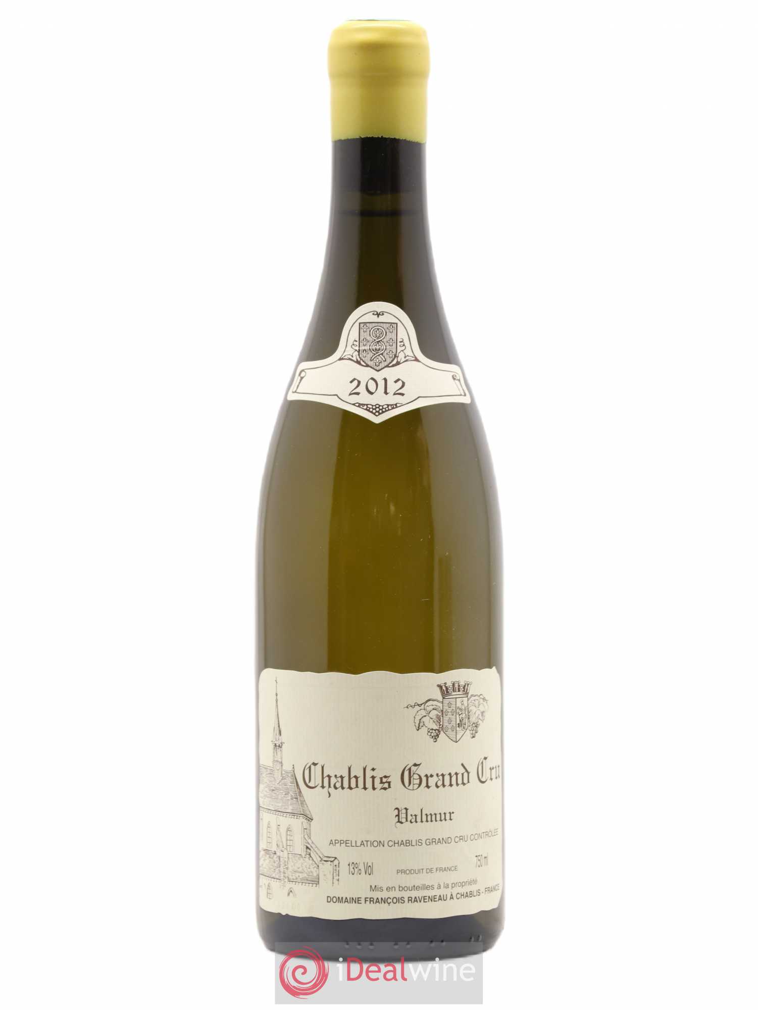 Chablis Grand Cru Valmur Raveneau (Domaine) 2012 - Lot de 1 bouteille - 0